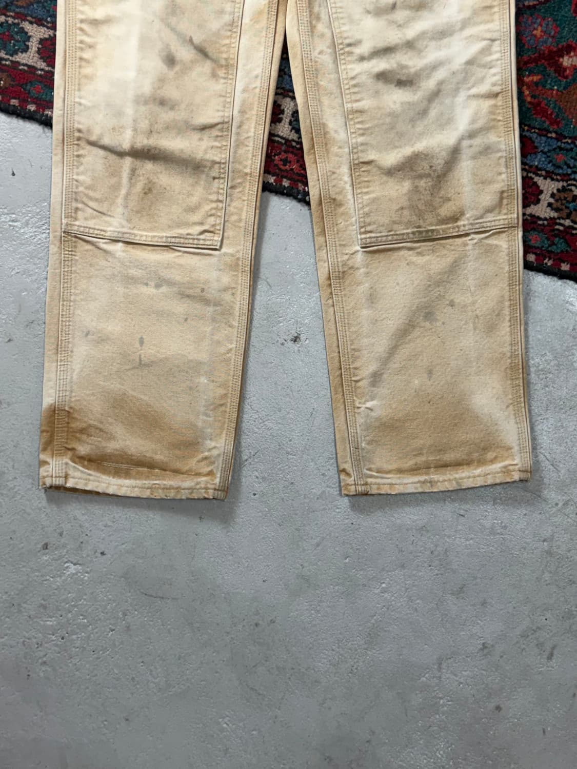 OG USA Made 칼하트 더블니 브라운 칼하트 B01 BRN 썩블니 상품이미지7