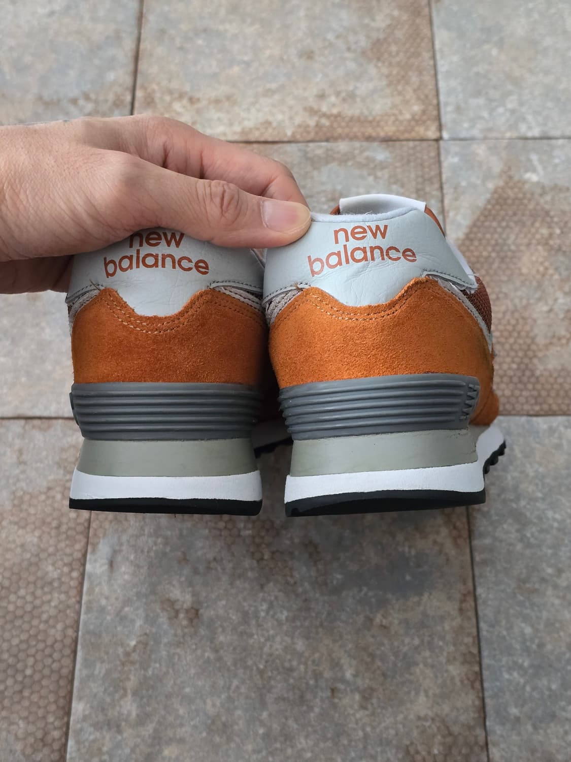 (240)뉴발란스 574 오렌지 상품이미지9