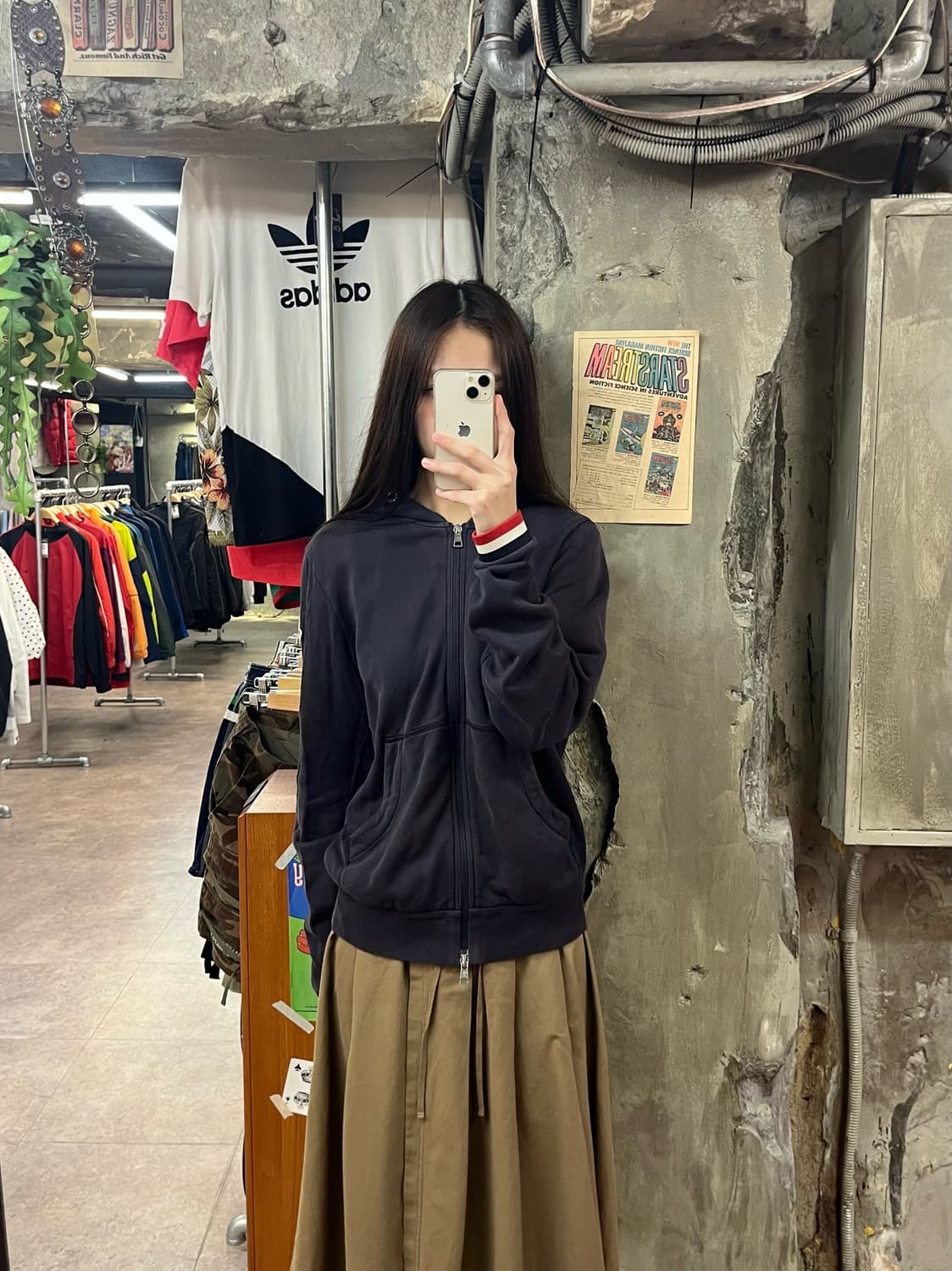 몽클레어 투웨이 후드집업 네이비  #csz1584 상품이미지2