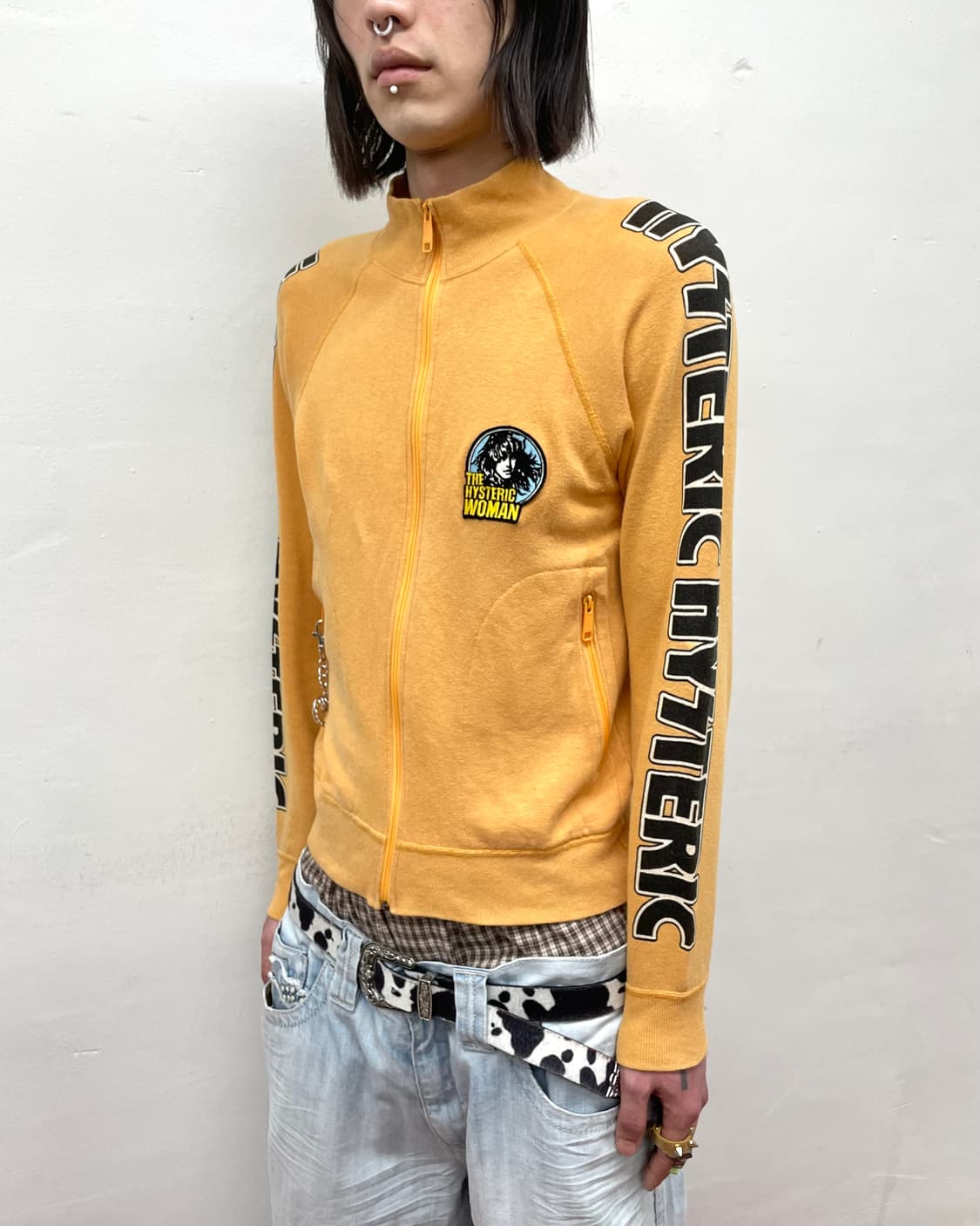 Hysterical Orange Retro Zip-Up 상품이미지3