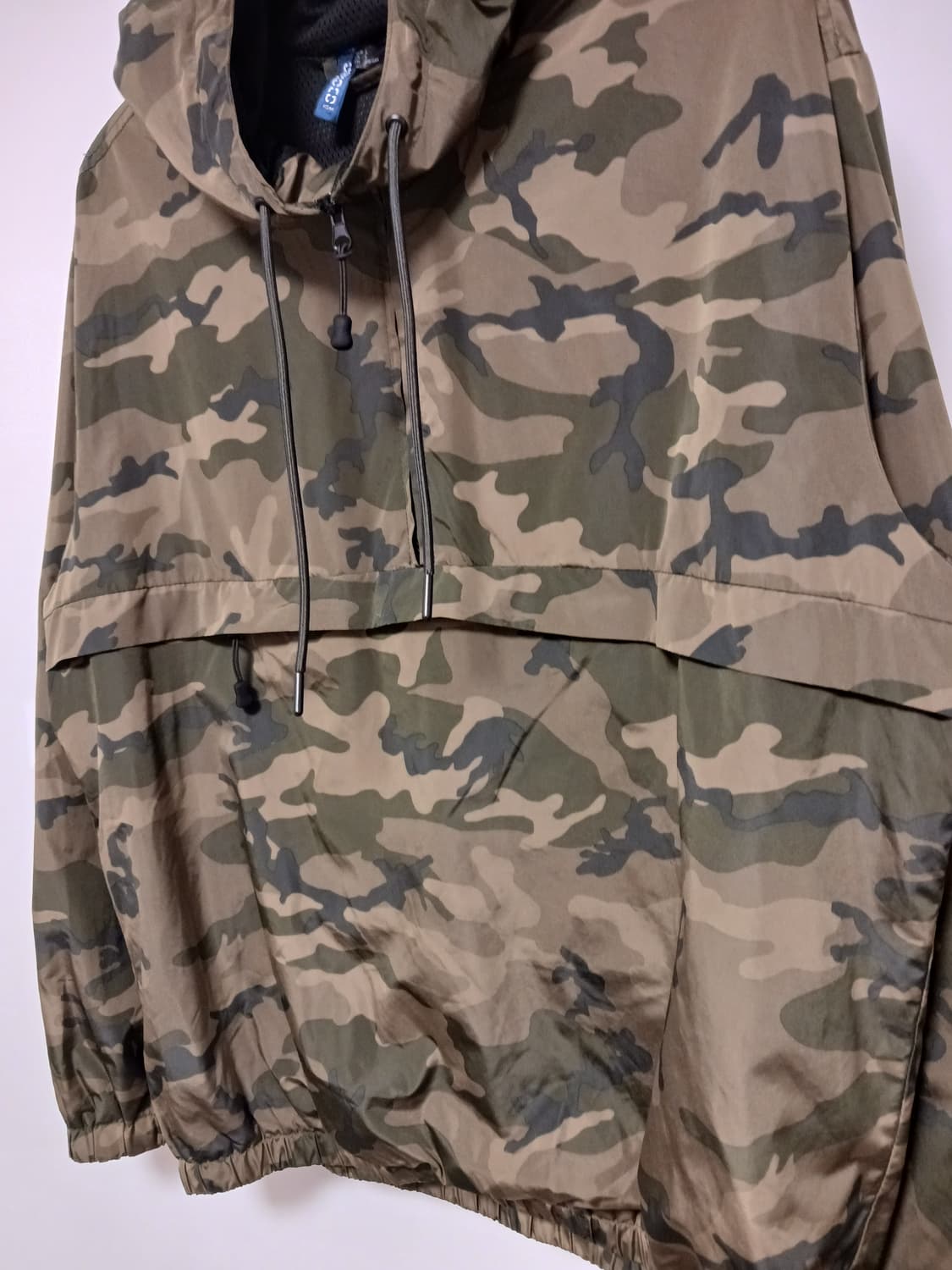 H&M 밀리터리 카모 아노락 상품이미지3