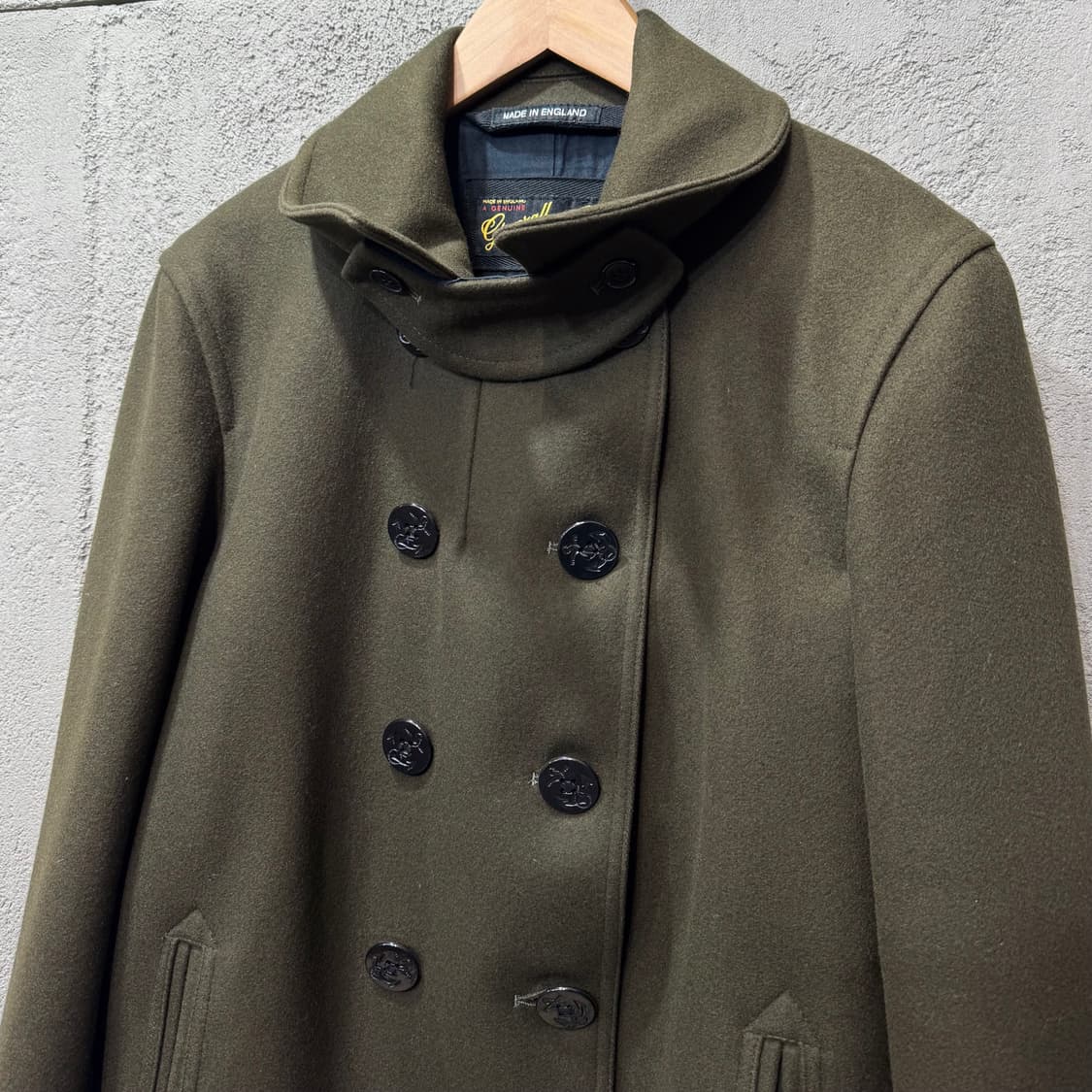 글로버올 리퍼 피코트 made in ENGLAND (L)   상품이미지2