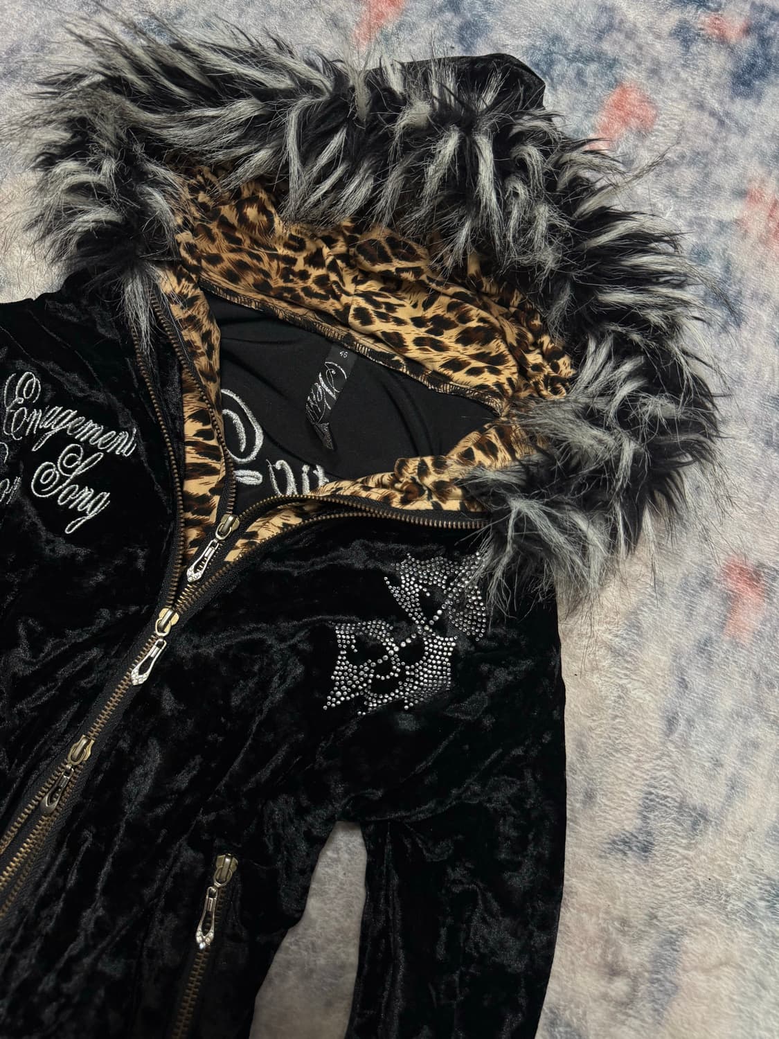 Session midas 00s vkei layered hoodie 상품이미지5