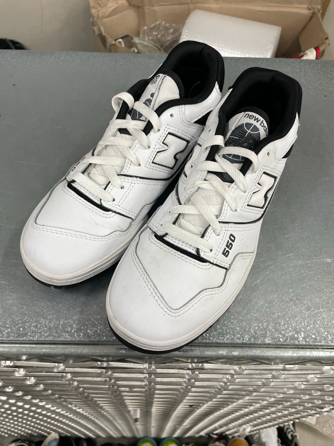 뉴발란스 550 화이트 블랙 260 (gr-4124) 상품이미지2