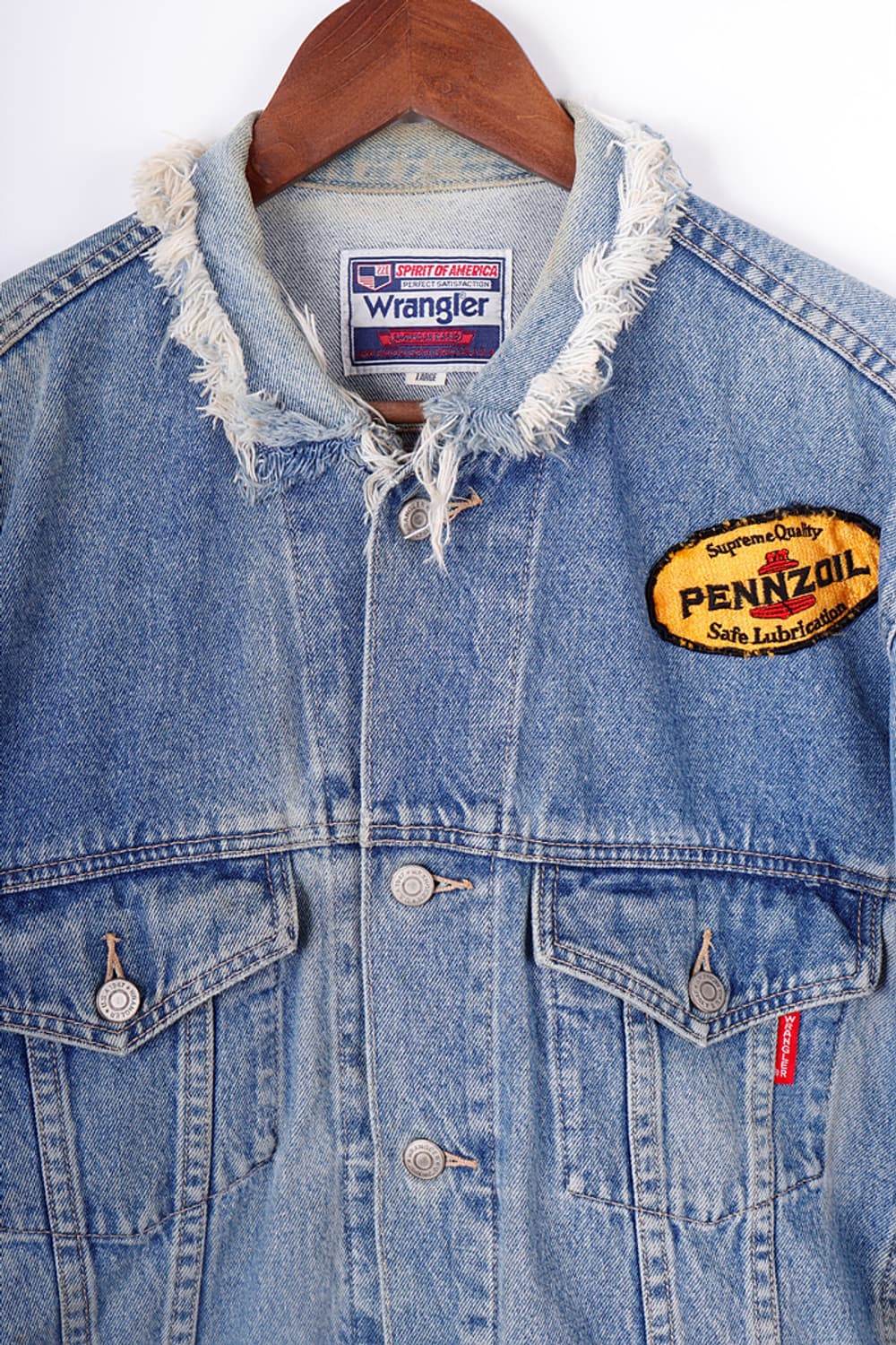 Wrangler custom denim jacket 상품이미지5