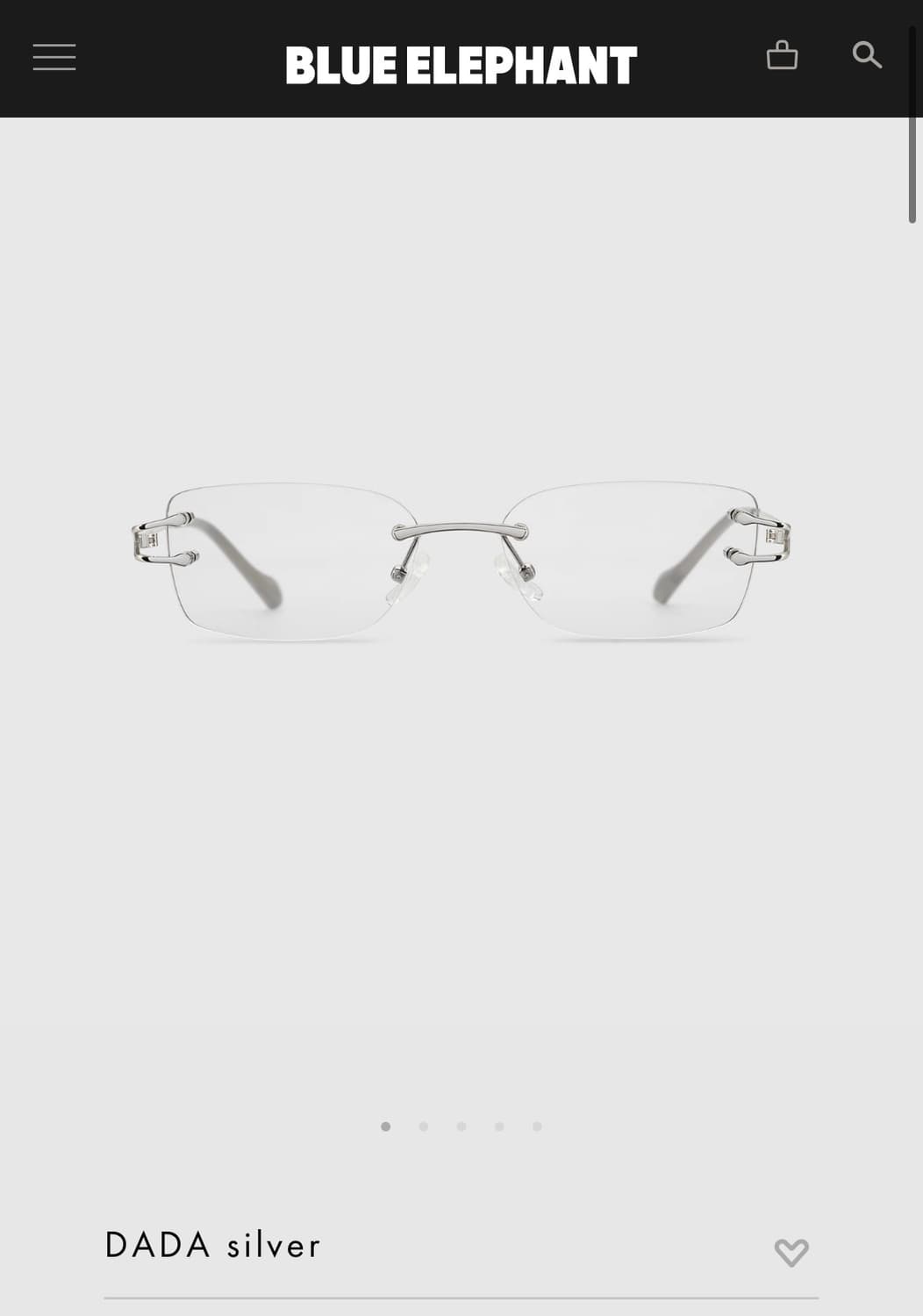 블루엘리펀트 서울 에디션 다다 dada 실버  상품이미지2