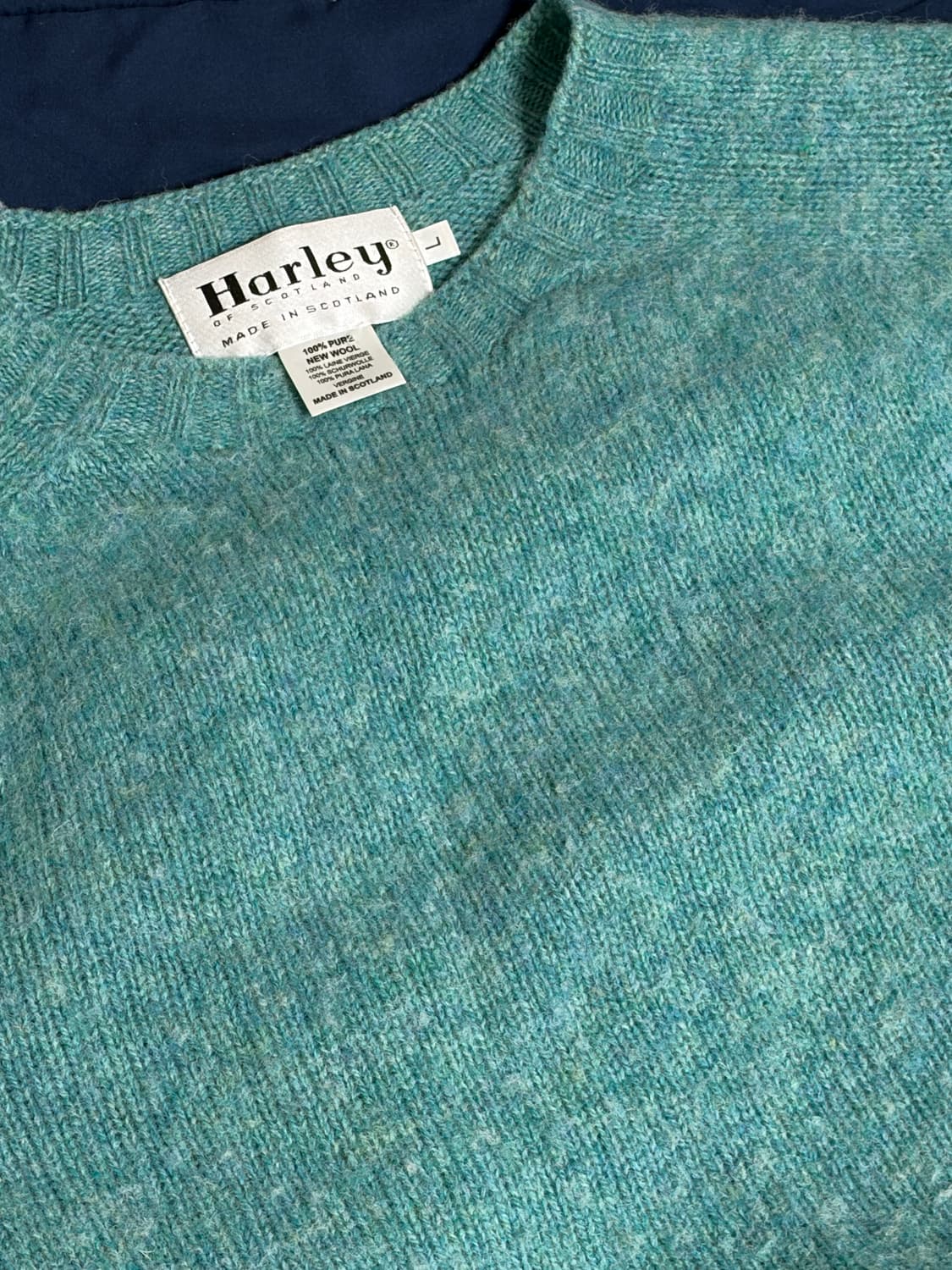 할리오브스코틀랜드 니트 L사이즈 (허밍버드 컬러) 상품이미지2