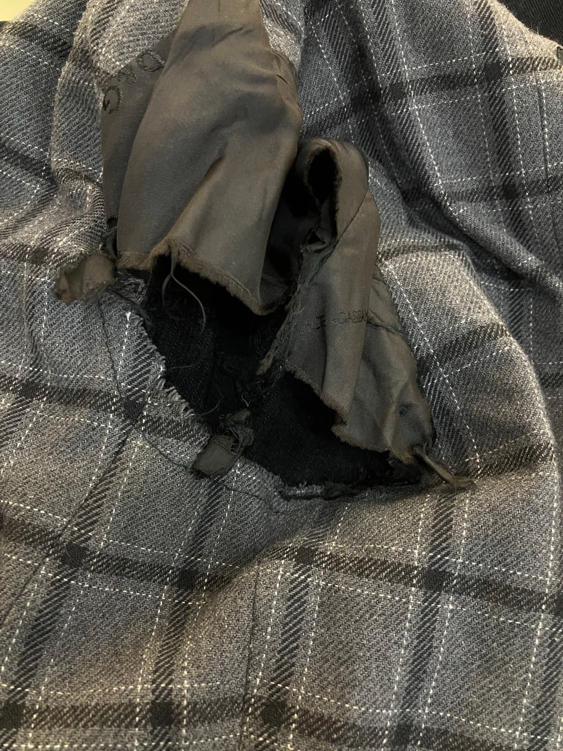 돌체앤가바나 블랙 스웨이드 배색 집업 트러커 자켓 50 상품이미지6