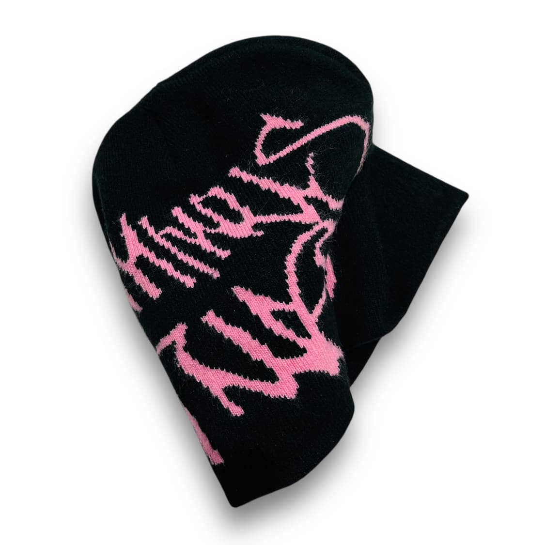 Graffiti y2k Dack & Pink Beanie 상품이미지3