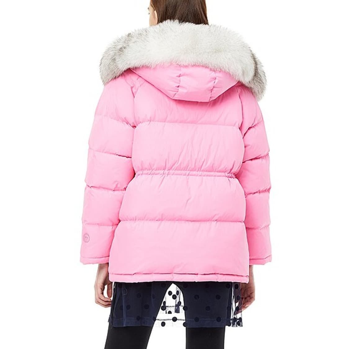 쥬시꾸뛰르 쥬시 와이드 후드 퍼 구스다운 점퍼(JC19417105) 상품이미지2