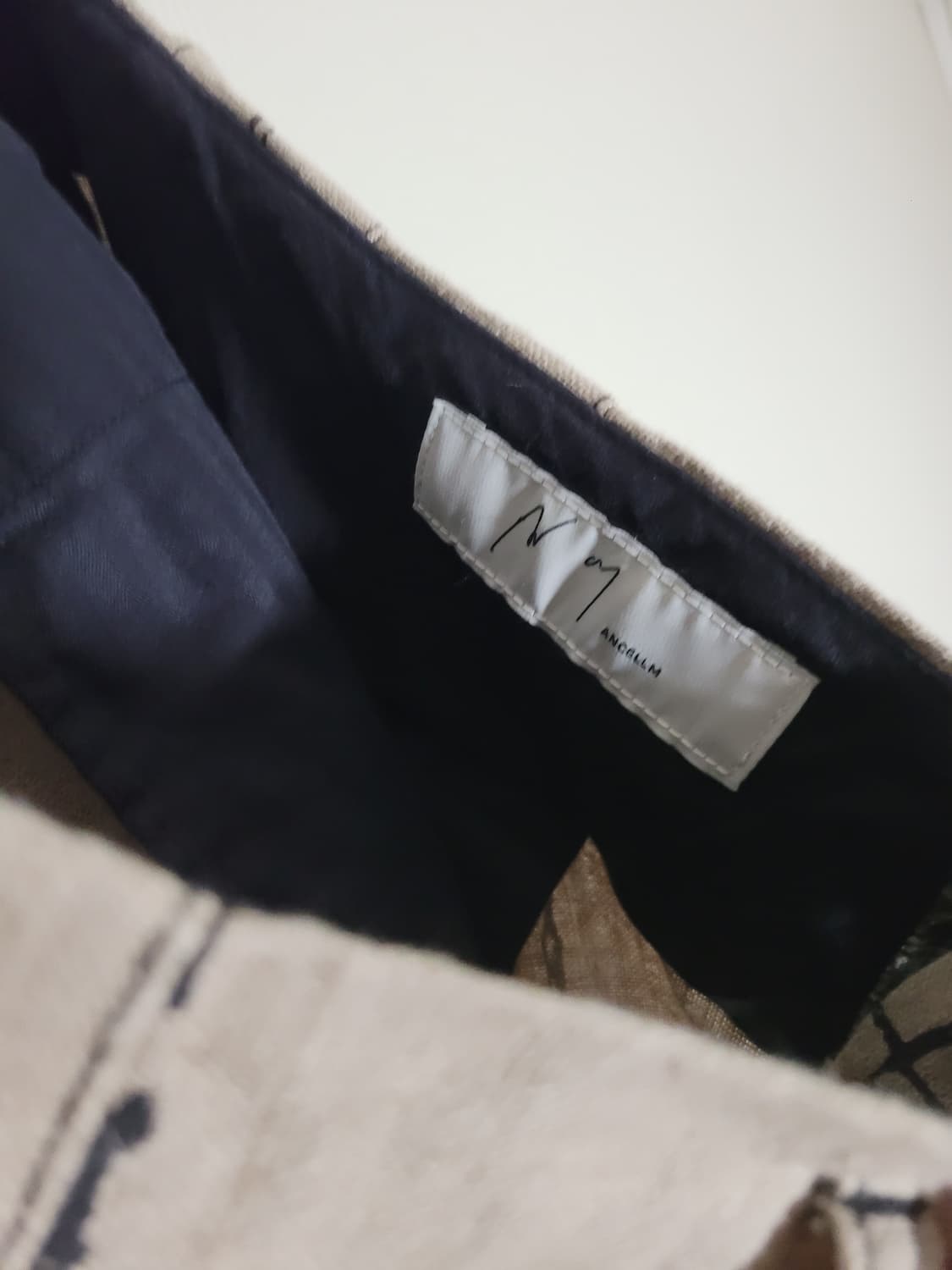 안셀름 린넨 와이드 팬츠 상품이미지6