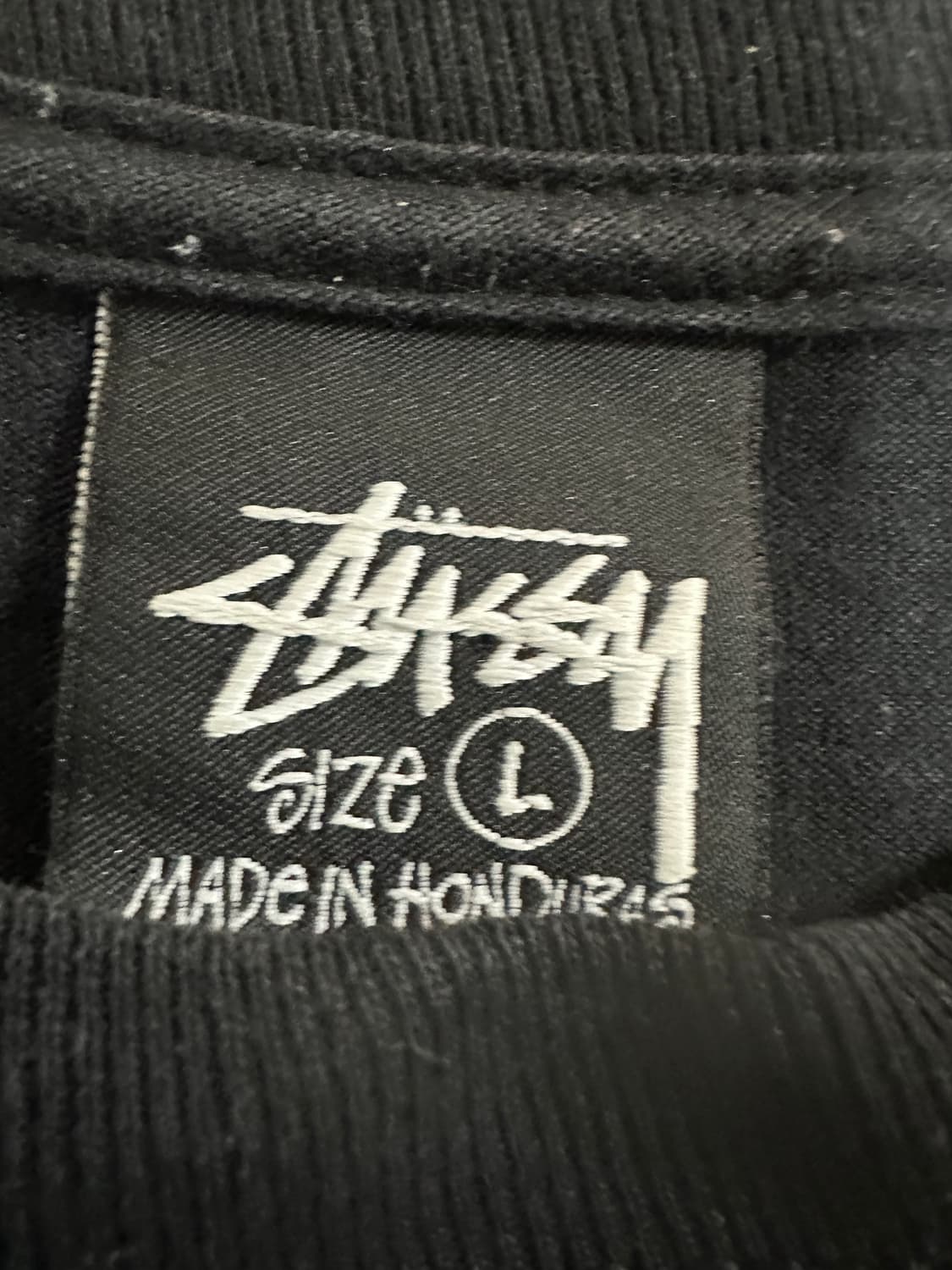 스투시 월드투어 롱슬리브 티셔츠 블랙 2023 상품이미지3