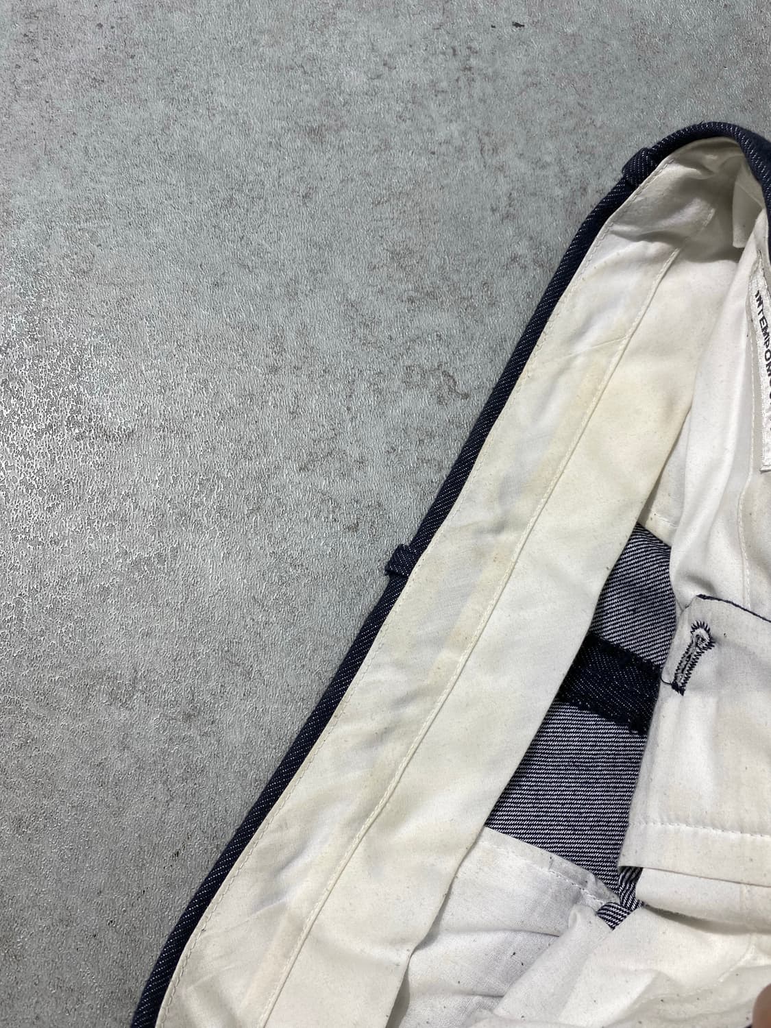 [32] Intempomood 인템포무드 커브드 데님팬츠 상품이미지8