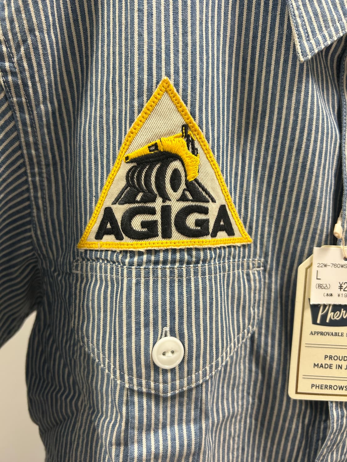 22페로우즈 히코리 워크셔츠 40 L 상품이미지4