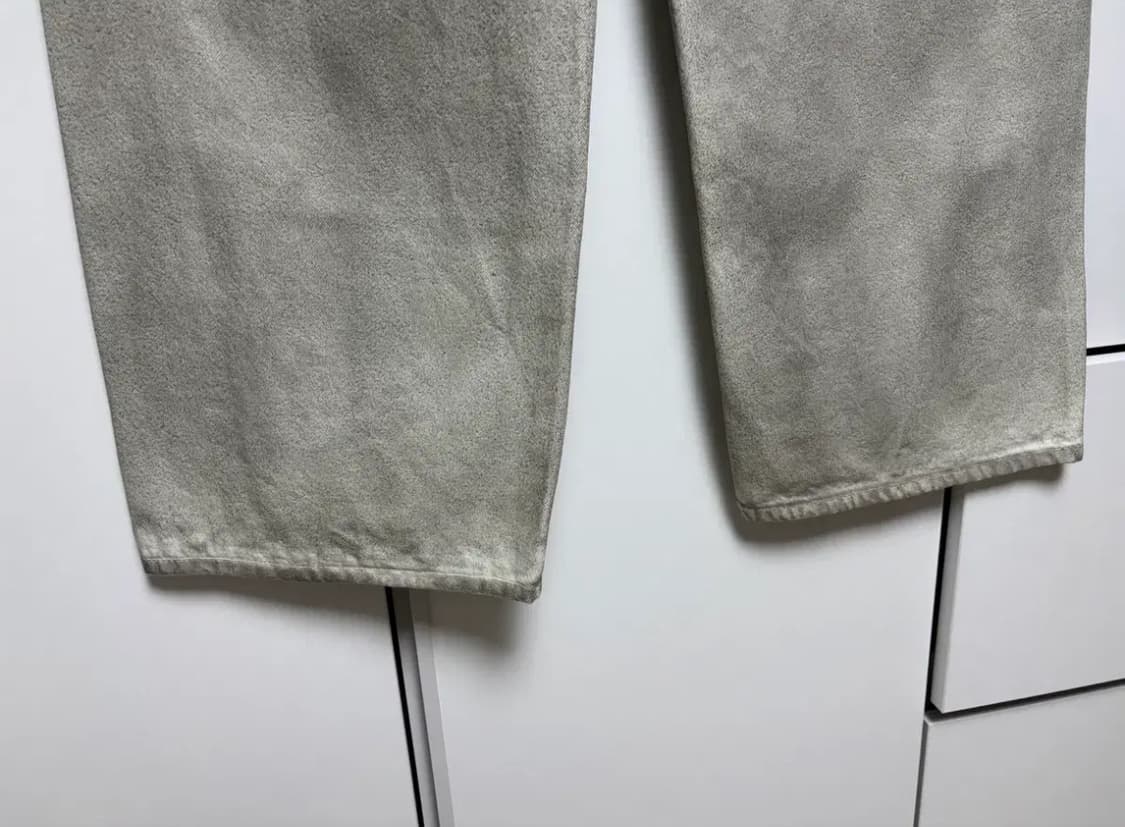 [L] Yiyae 이예 더티 워싱 코팅 데님 판매 합니다. 상품이미지7