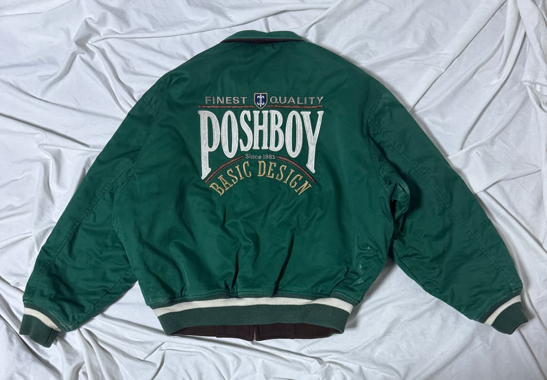 Posh boy 리버시블 울 스포츠 자켓 워크자켓 상품이미지3