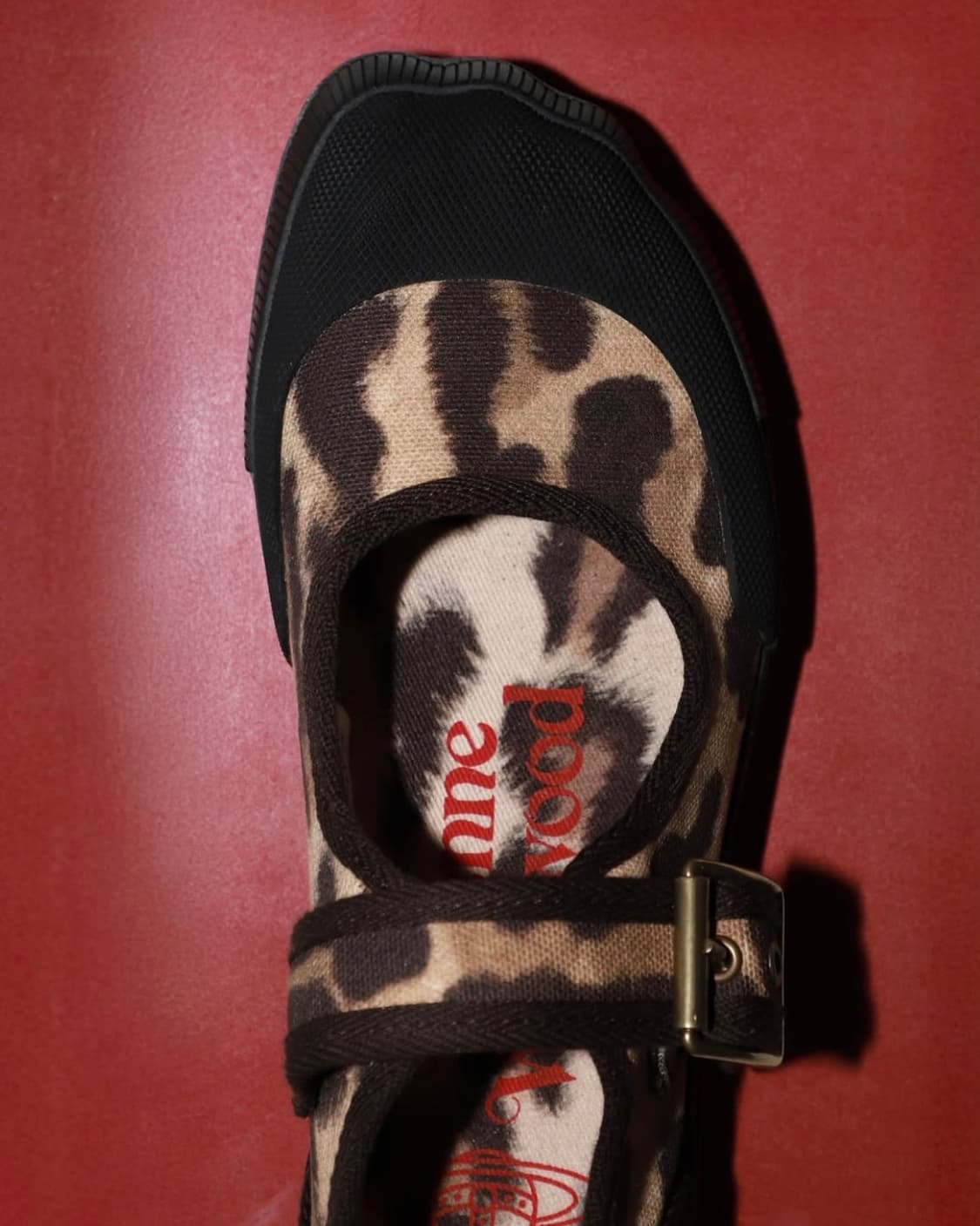 [38]비비안웨스트우드 25fw Gym 메리제인 슈즈/레오파드 상품이미지2