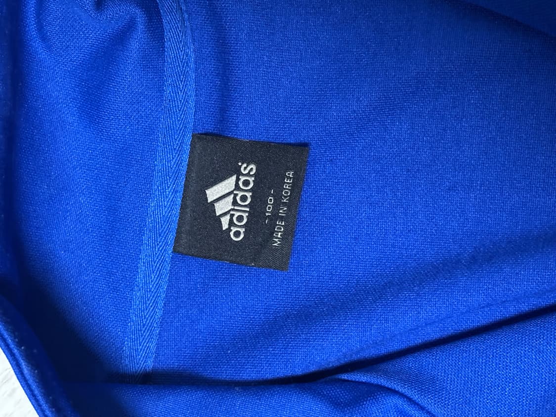 (새상품) 아디다스 져지 클래식 블루 일론 옐로우 트랙탑 상품이미지7