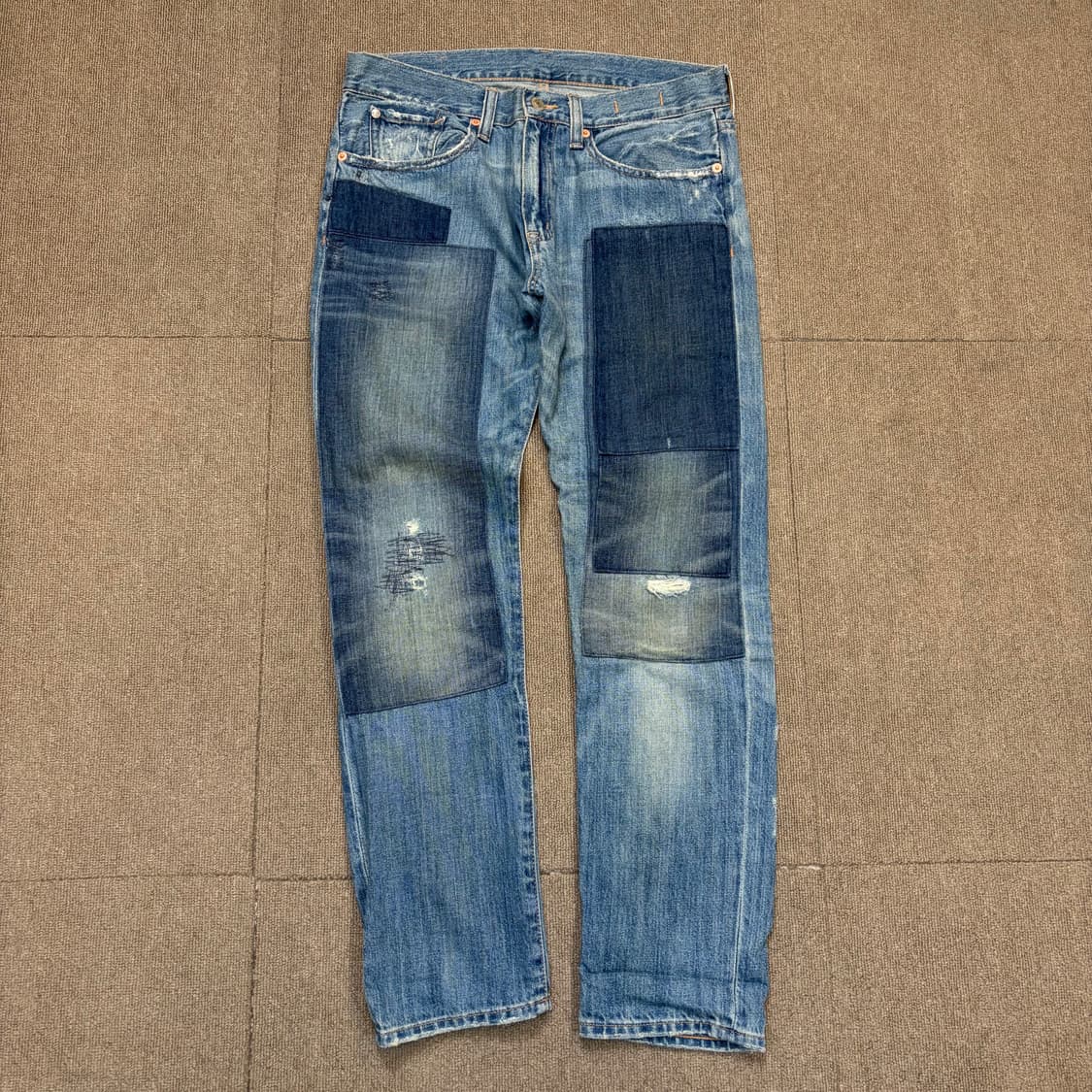 polo 데님앤서플라이 우먼스 패치워크 데님  상품이미지1