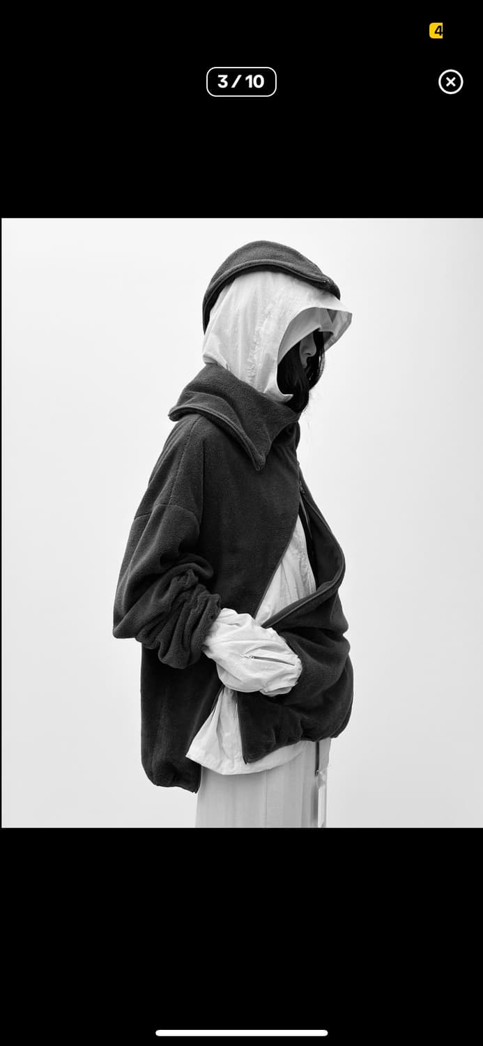 [XL] 포스트아카이브팩션 5.1 HOODIE CENTER 블랙 상품이미지3