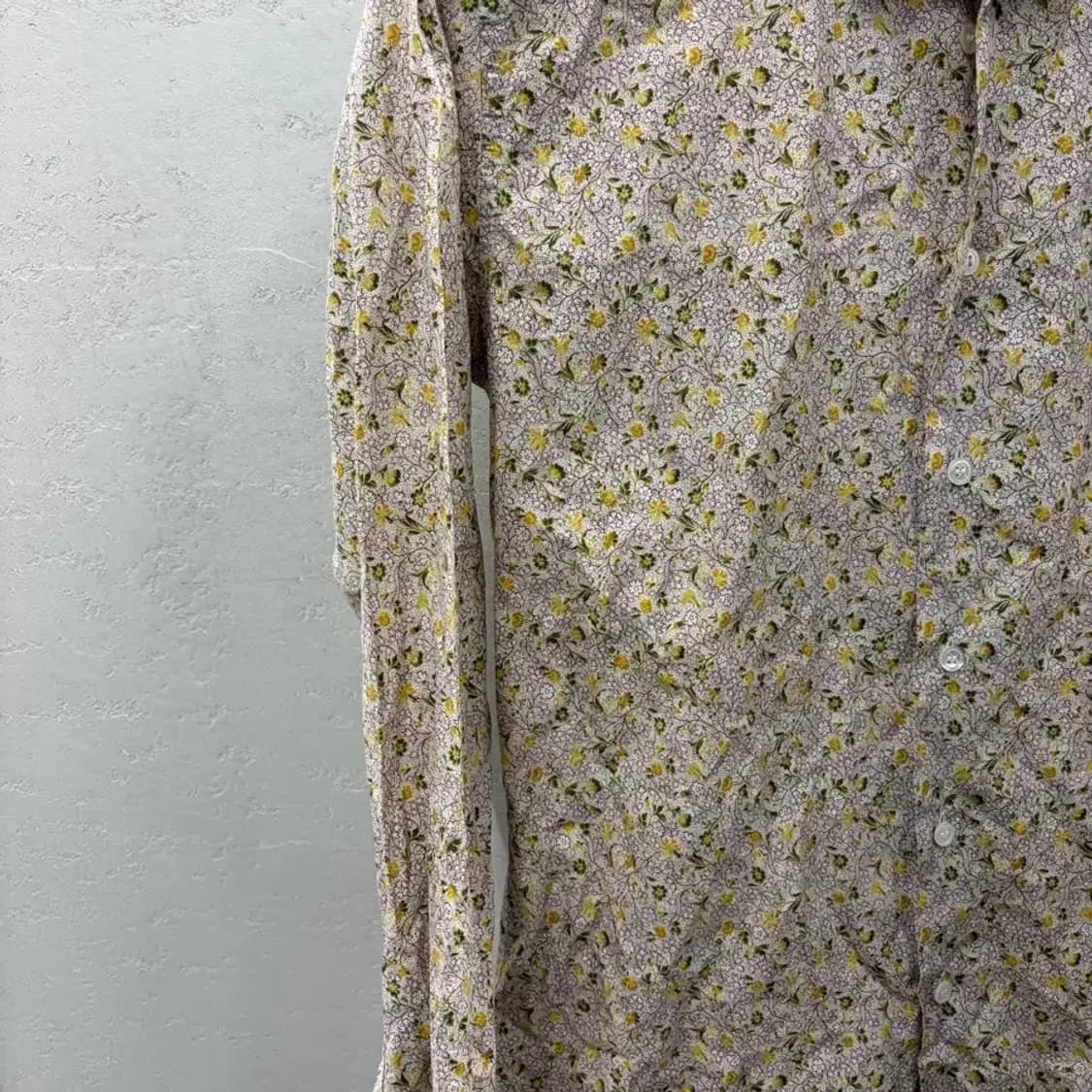 Paul Smith flower pattern shirt S 상품이미지3