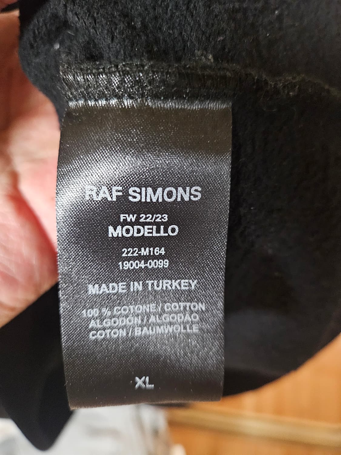 라프시몬스 앤트워프 스카프 후드 상품이미지3