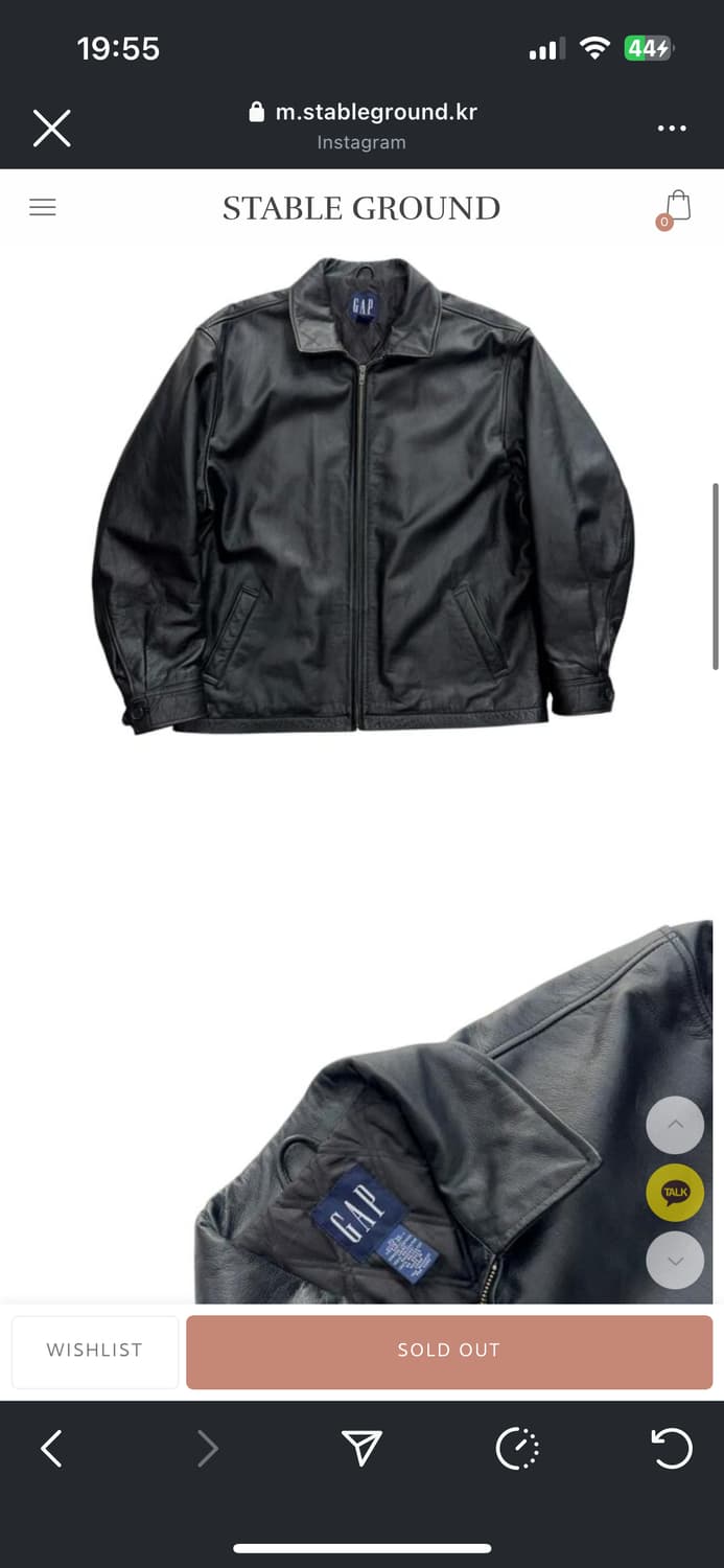 Oldgap 가죽자켓팝니다 상품이미지4