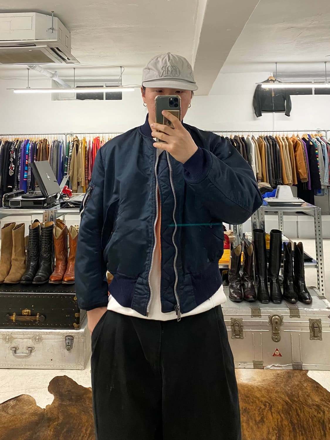 80~90s ALPHA INDUSTRIES ma-1 80~90년대 마원 상품이미지1