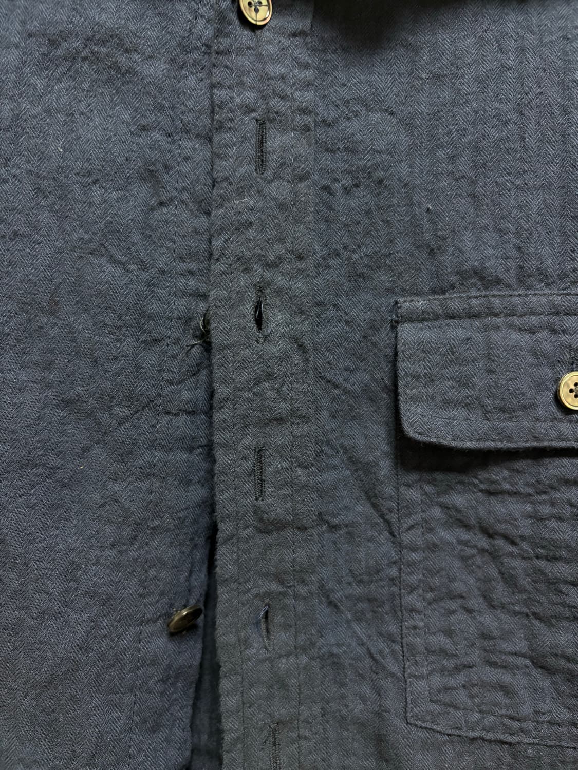 Twobuildershouse navy shirts. 상품이미지3