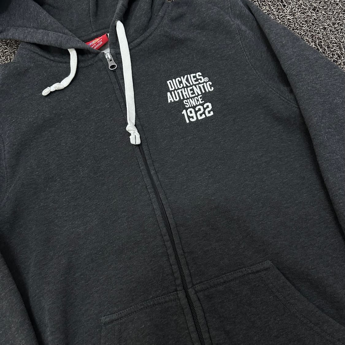 Dickies 디키즈 기모 후드집업 차콜 M 상품이미지2