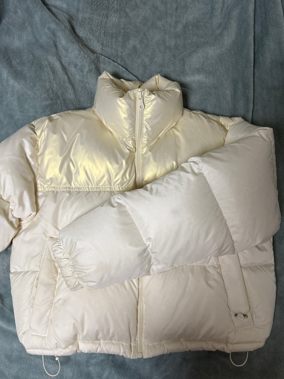 마르디메크르디 아이보리 여성 숏패딩 상품이미지4