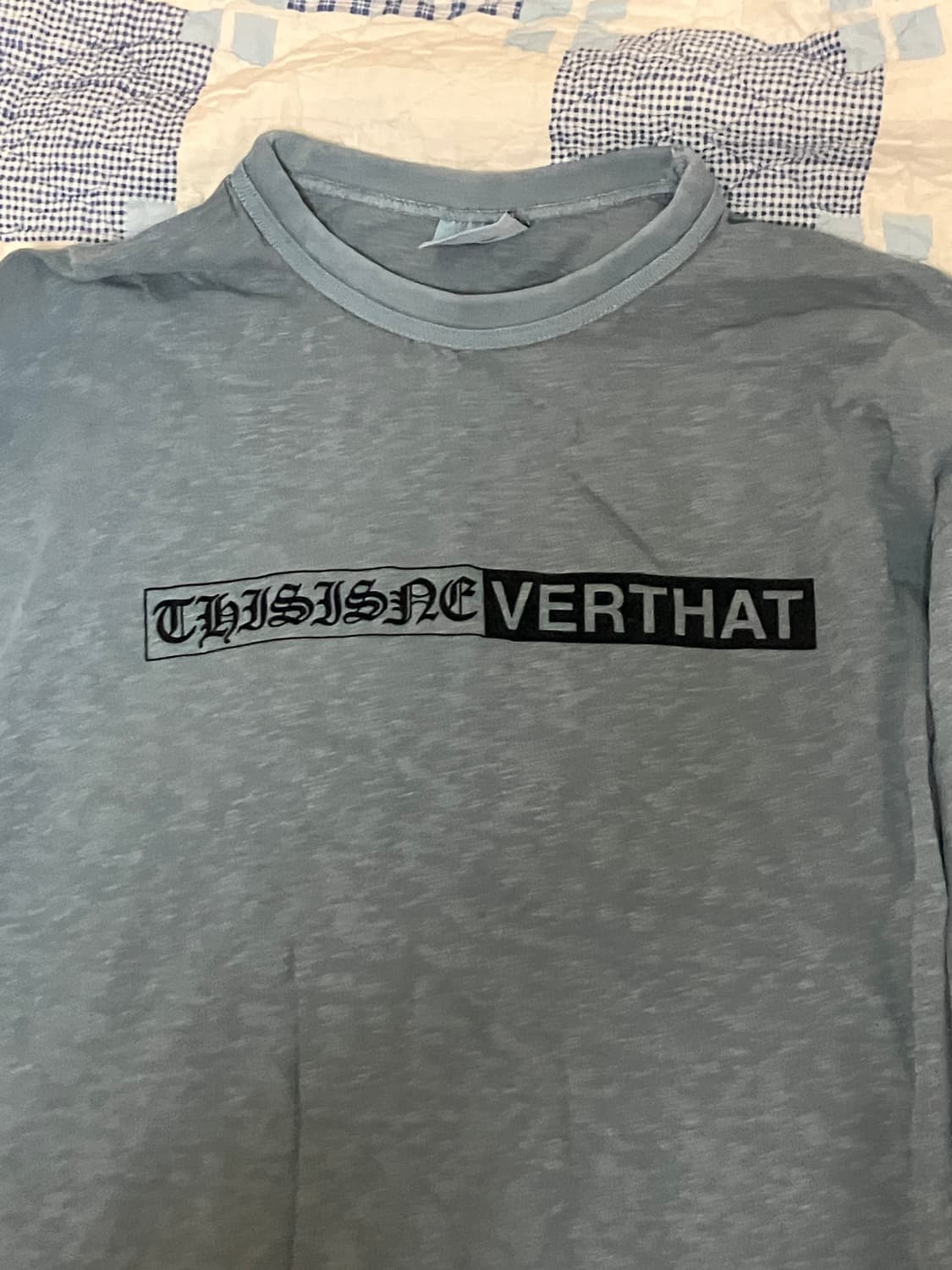 (XL) 디스이즈네버댓 크롬하츠st 롱슬리브 상품이미지2