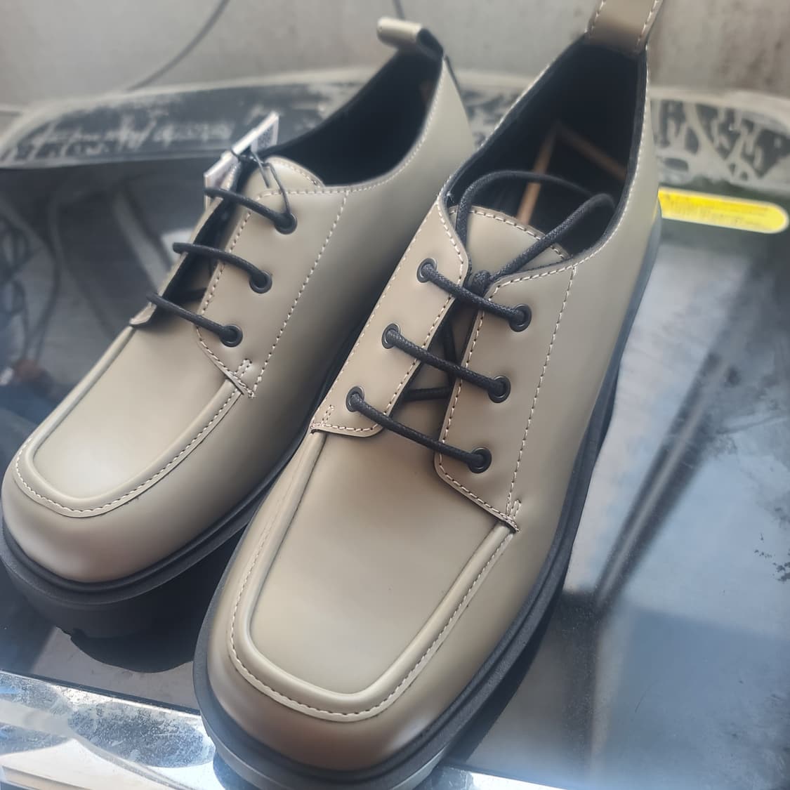 자라 zara 스퀘어토 구두 43싸이즈 새상품 팝니다. 상품이미지1