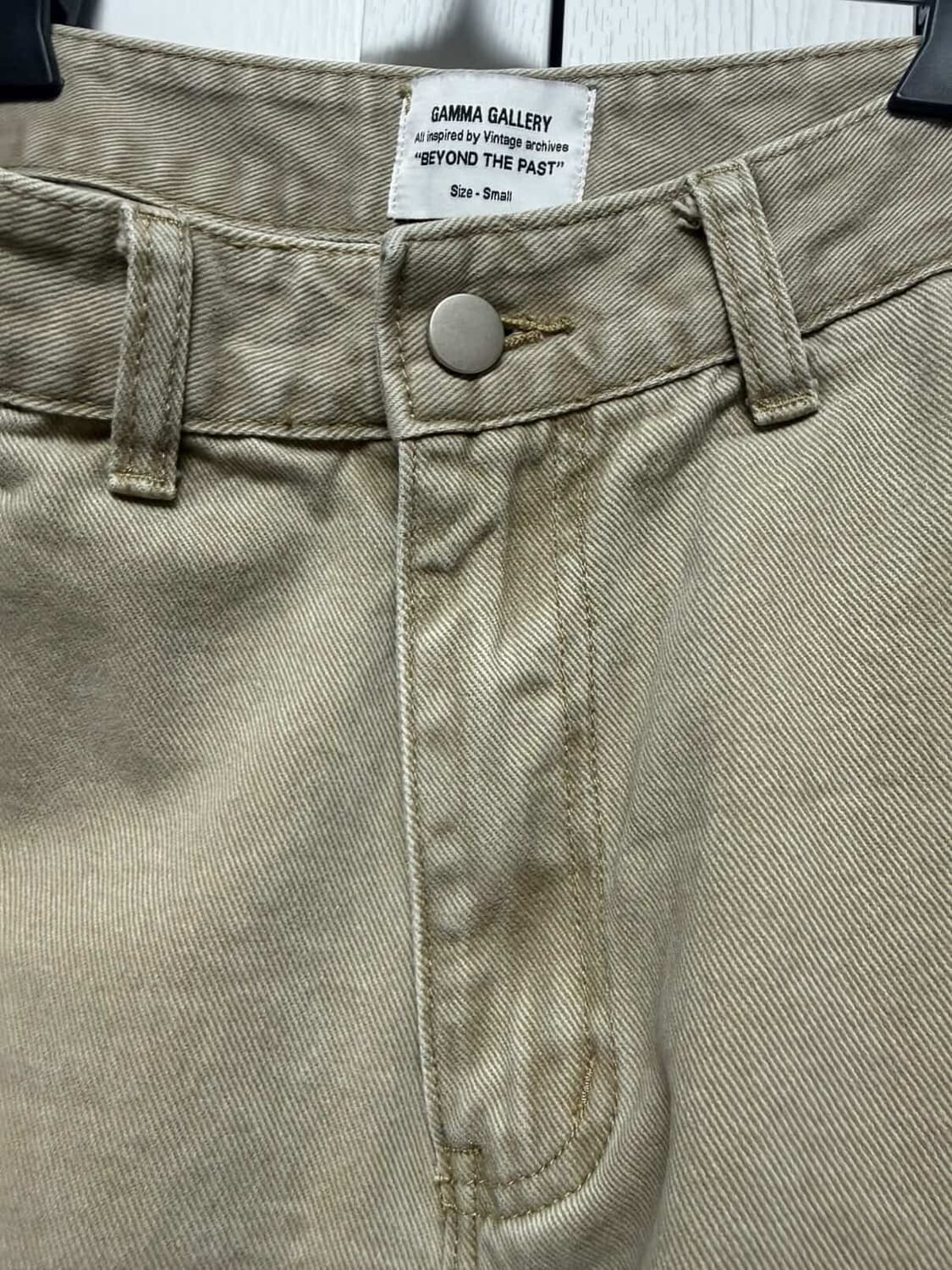 감마갤러리  와이드 더블니 카펜더 팬츠 상품이미지4