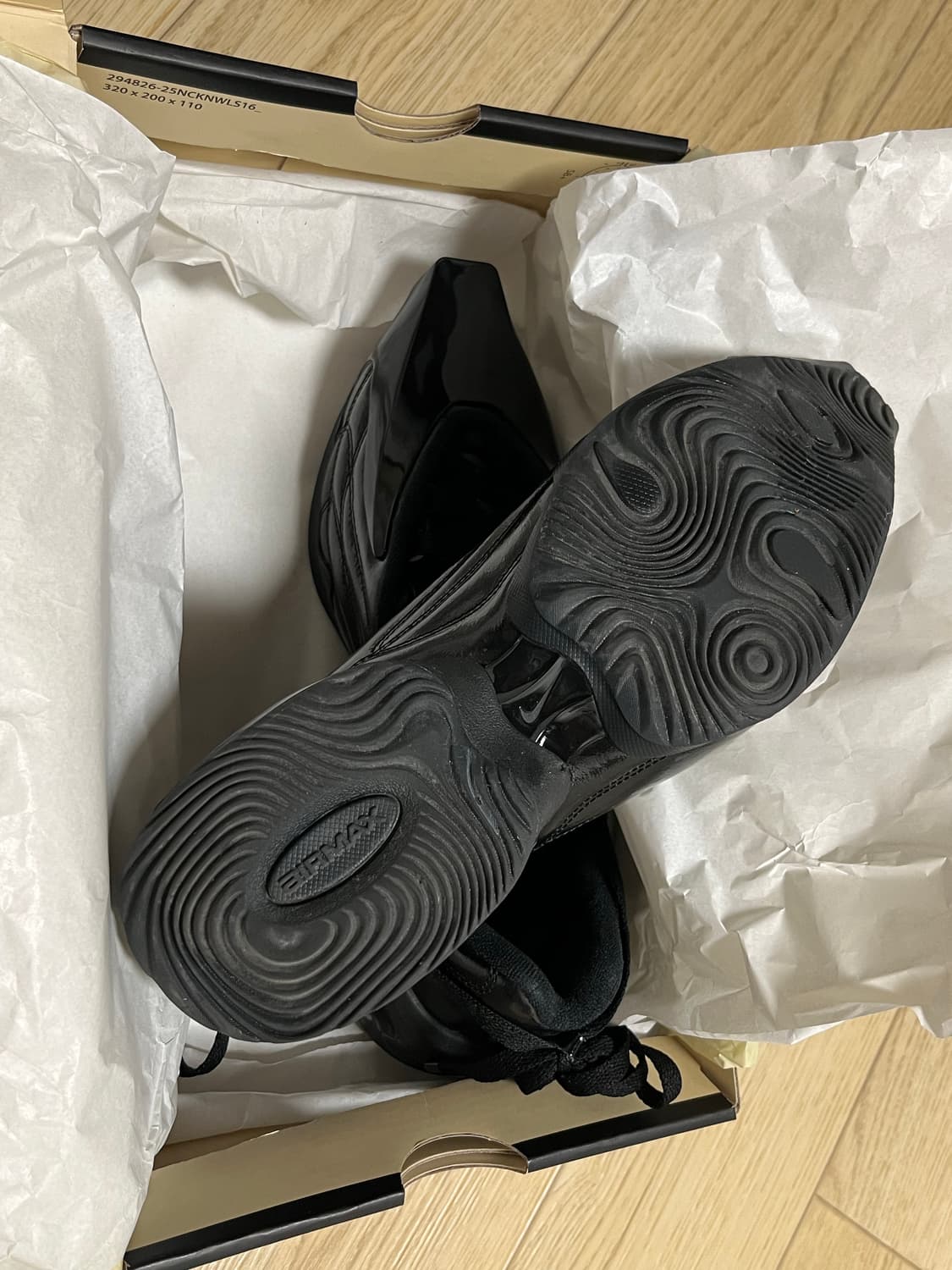 KNWLS NIKE 에어맥스 뮤즈 블랙 (230) 상품이미지5