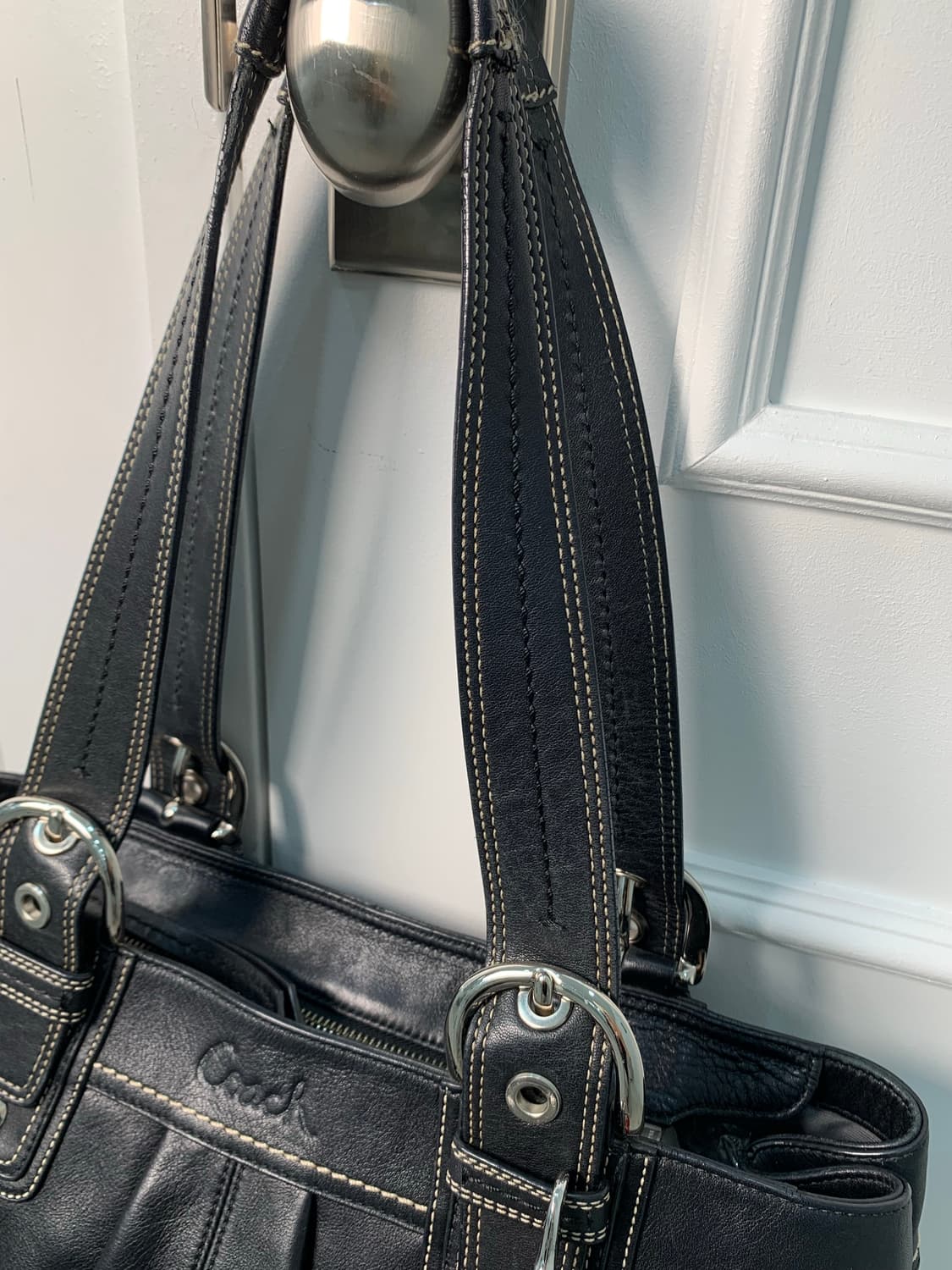 🖤 Coach 올블랙 숄더백 상품이미지3