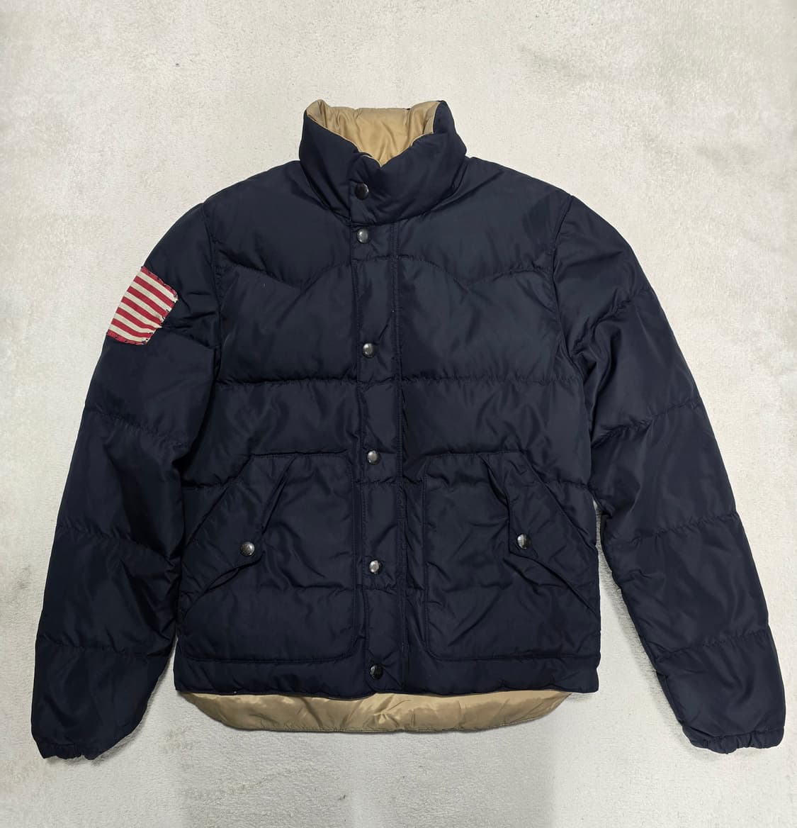 데님서플라이 랄프로렌 네이비 덕다운 패딩 자켓 S 상품이미지1