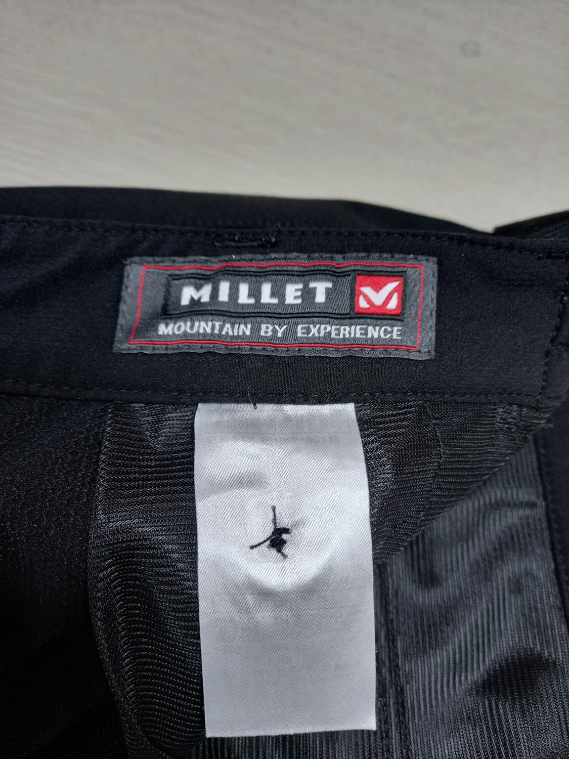 30 MILLET 봄여름용 밴딩 스판 등산바지 블랙 30-226 상품이미지7