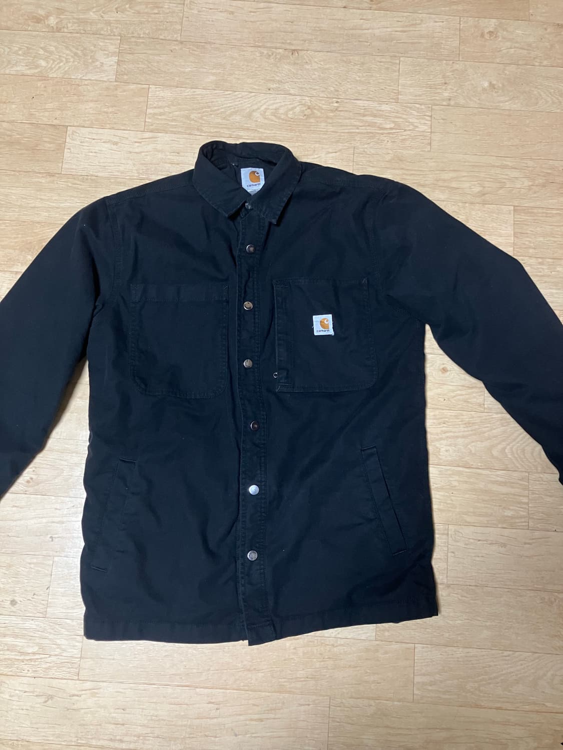 칼하트 블랙 초어자켓 상품이미지1