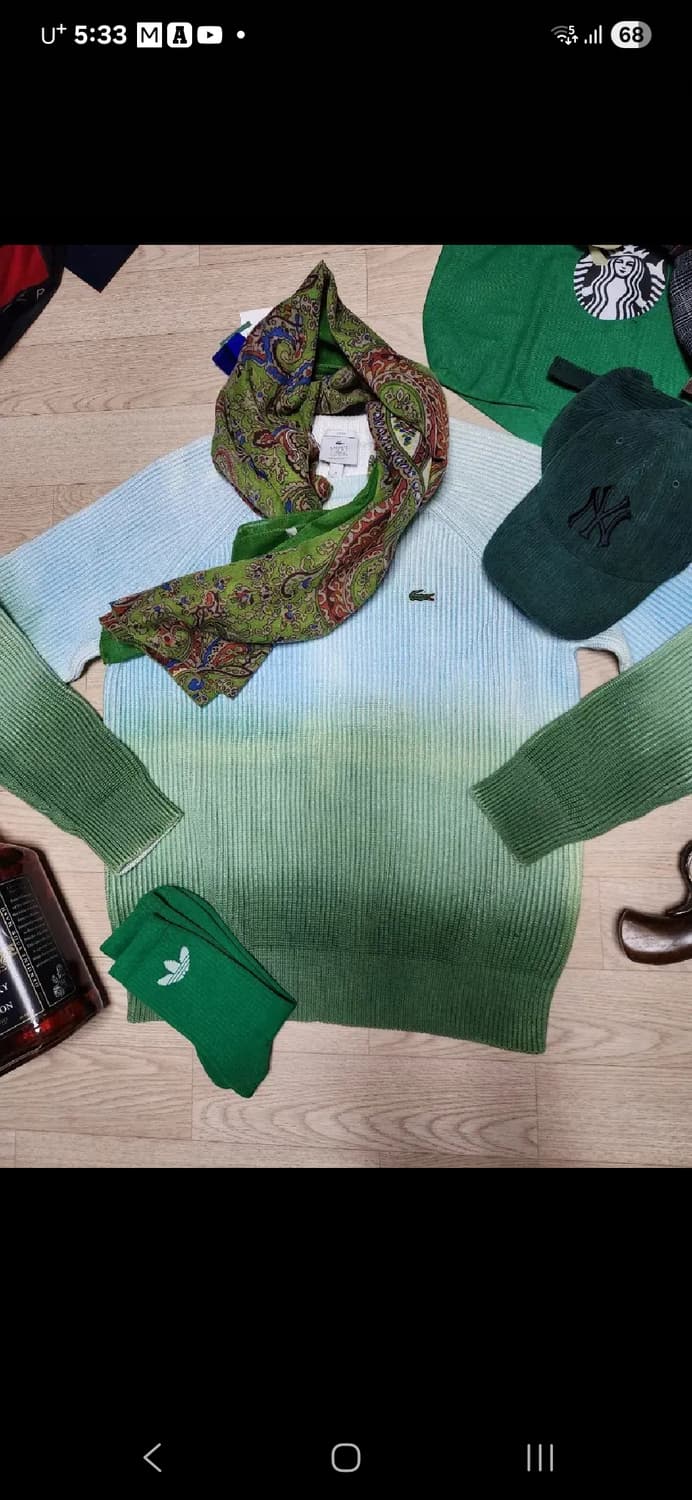 (새상품)LACOSTE 라코스테 니트 스웨터 상품이미지1