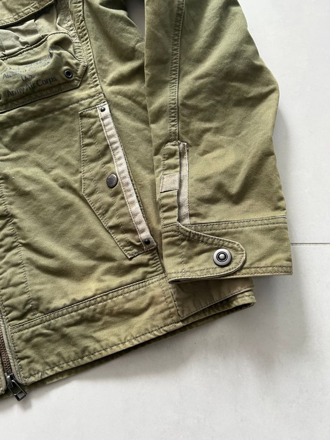 MILITARY HOODED JACKET 밀리터리 후드 재킷 상품이미지5