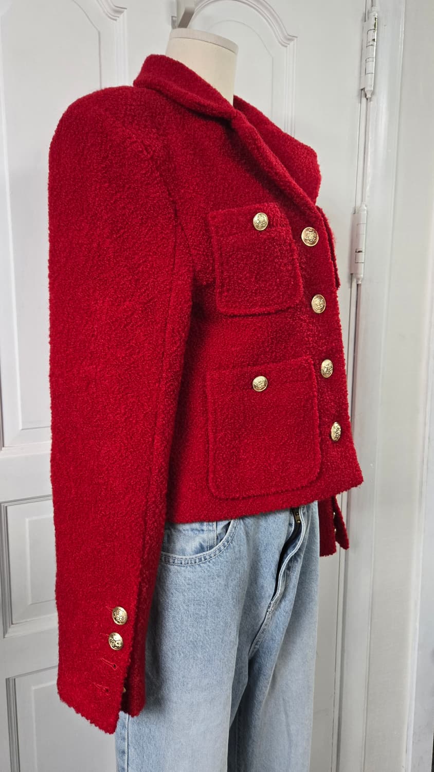 Helder 헬더 부클 레드 자켓 상품이미지3