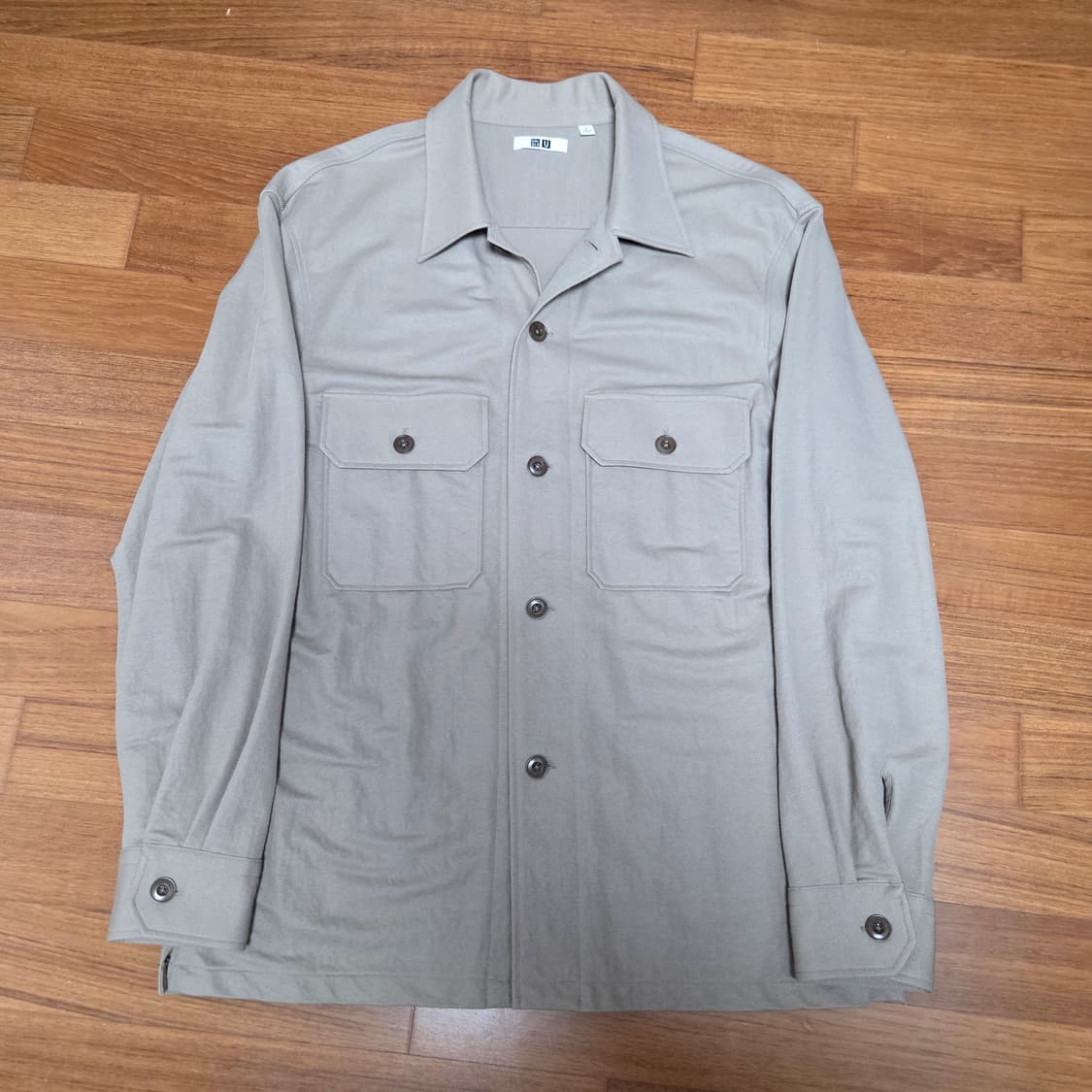 유니클로U 밀리터리 저지 셔츠 L사이즈 상품이미지2