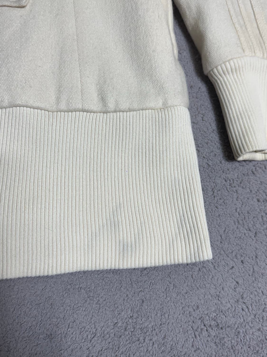 아디다스 Y2K 보아털 금장 버클 원피스 코트자켓 중디다스  상품이미지2