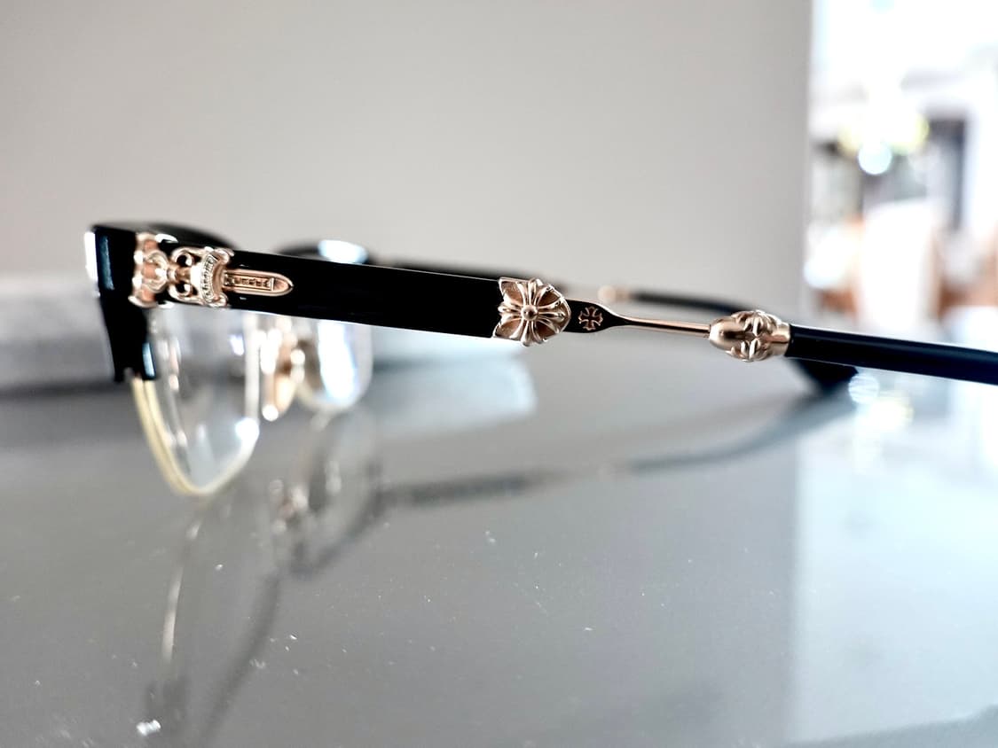 크롬하츠 에바질리스트 블랙/골드 안경 상품이미지4