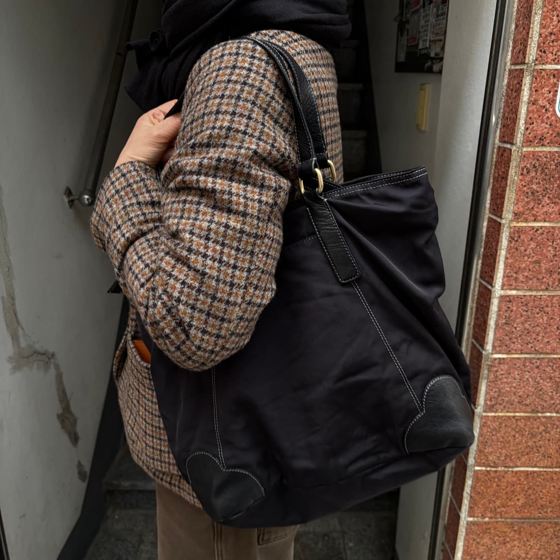 paul smith leather trimming tote bag 상품이미지1