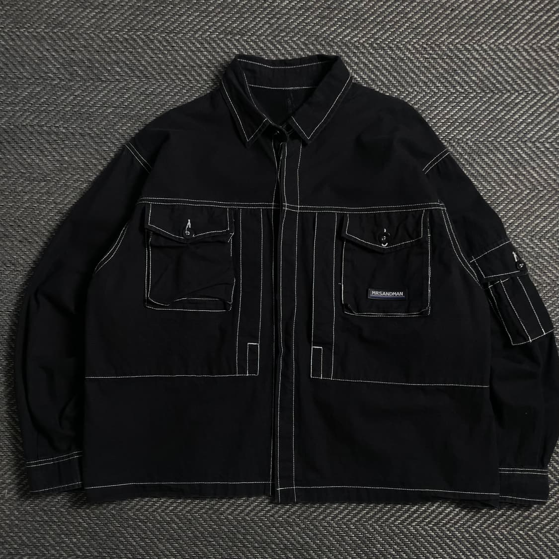 mrsandman 아카이브 스티치 워크 자켓o 4721 상품이미지1