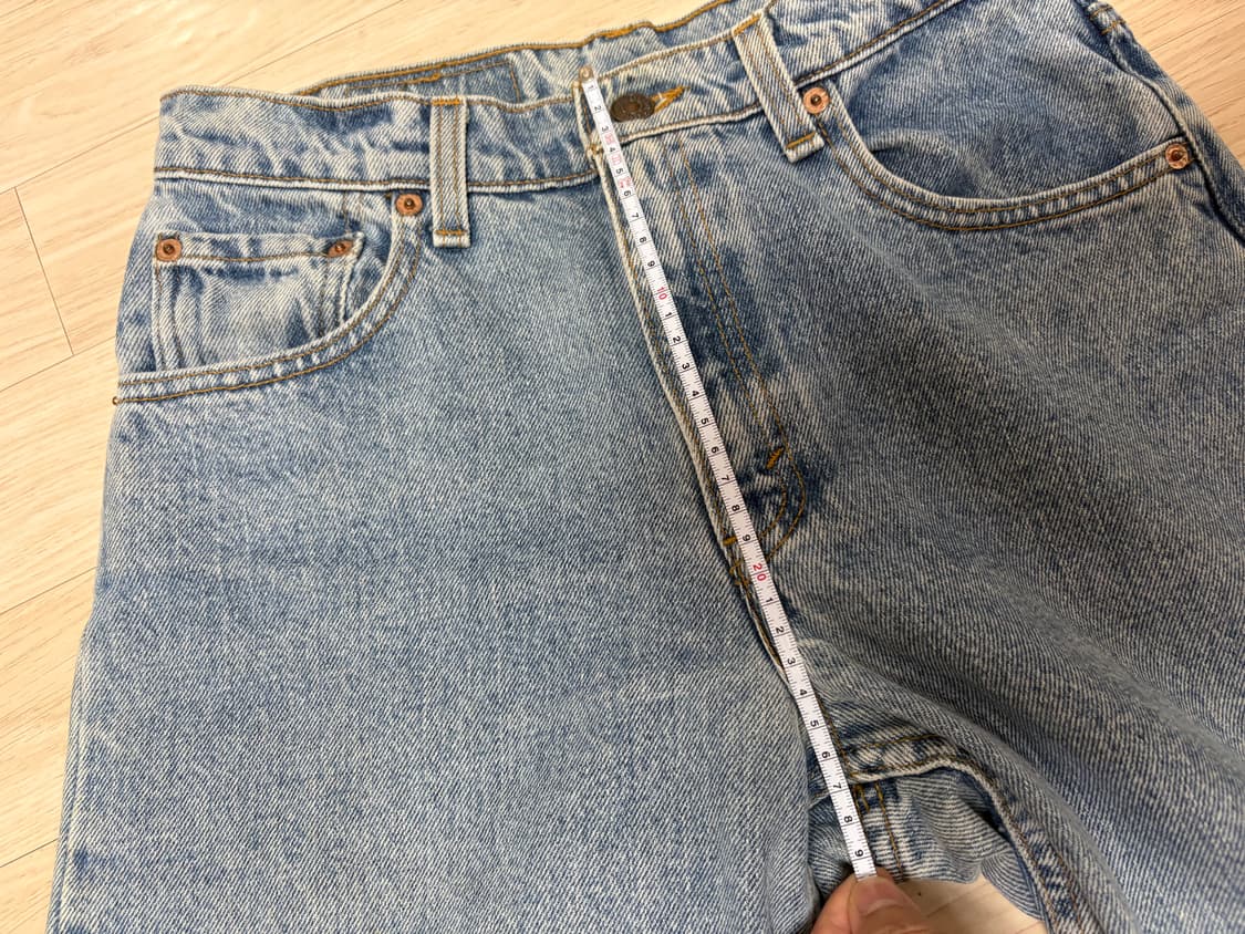 [우먼스] 빈티지 리바이스 565 와이드 데님 (허리 26-27) 상품이미지10