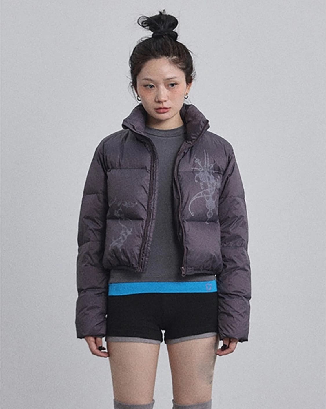 테스트메커니즘 숏패딩 상품이미지1