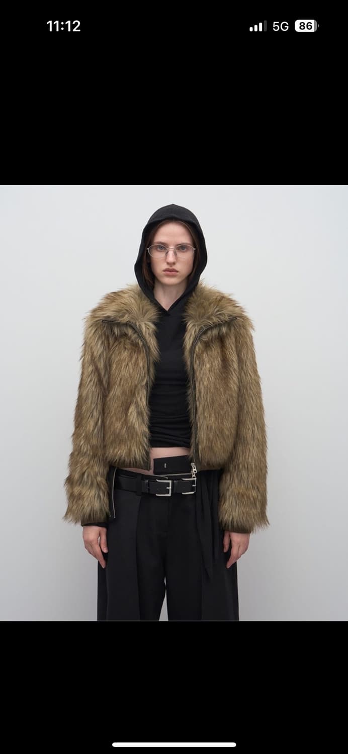 LCDC 퍼 집업자켓 팝니다 상품이미지2